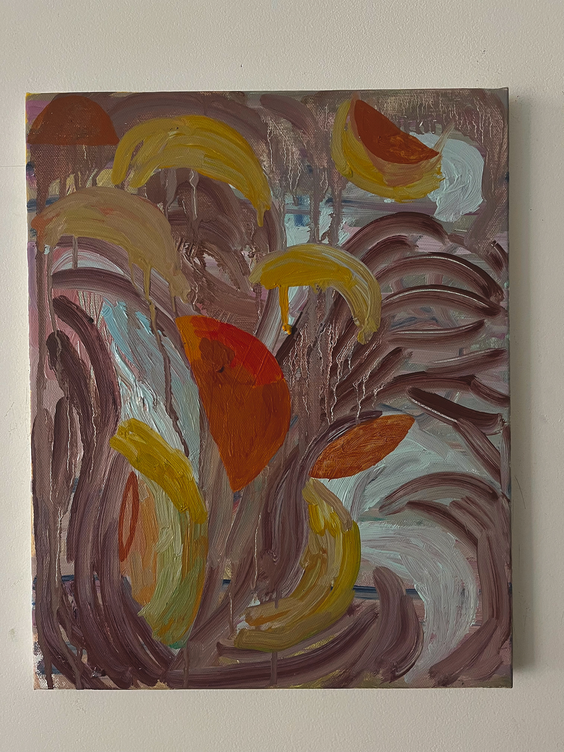 Property, oil on linen, 2023