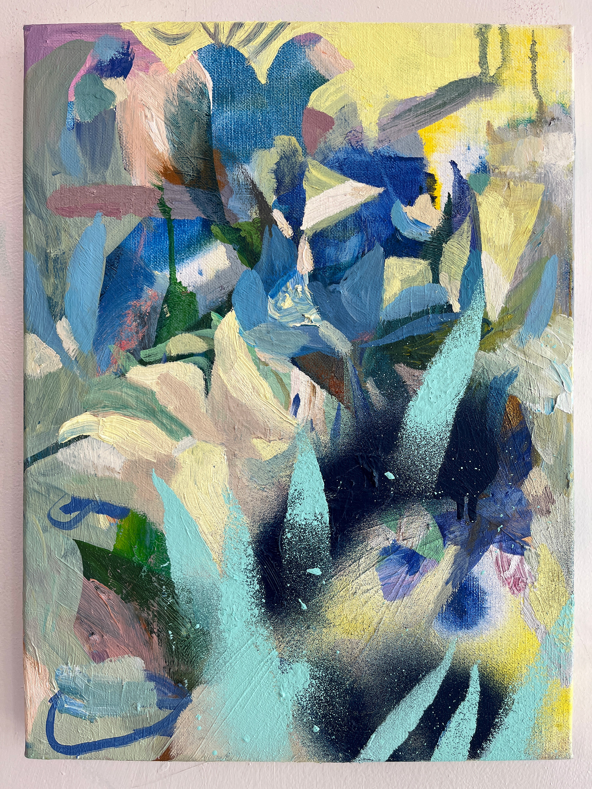 Transplant, oil on linen