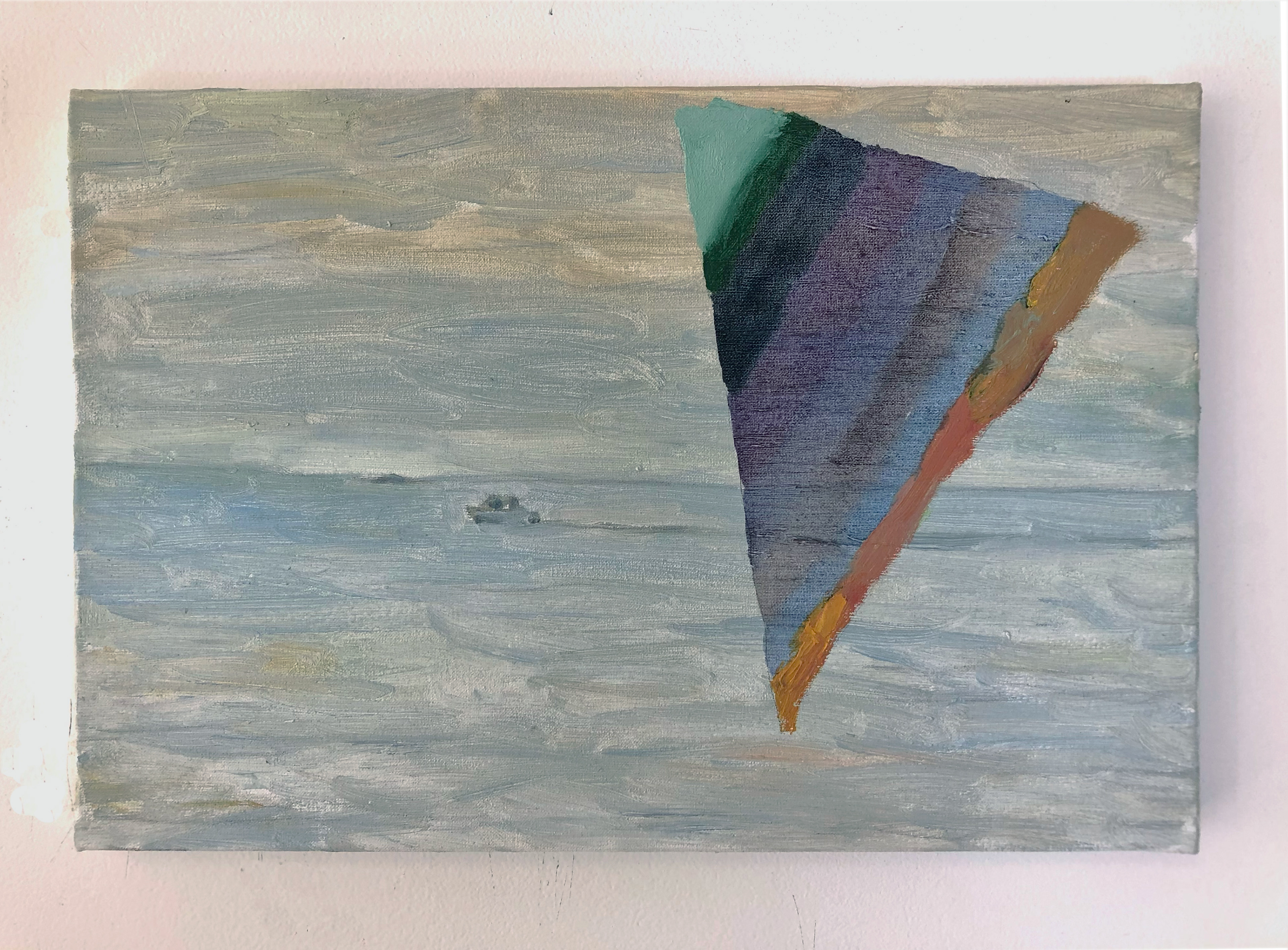 Visions and Prophesies, oil on canvas, 35 x 24 cm, 2018