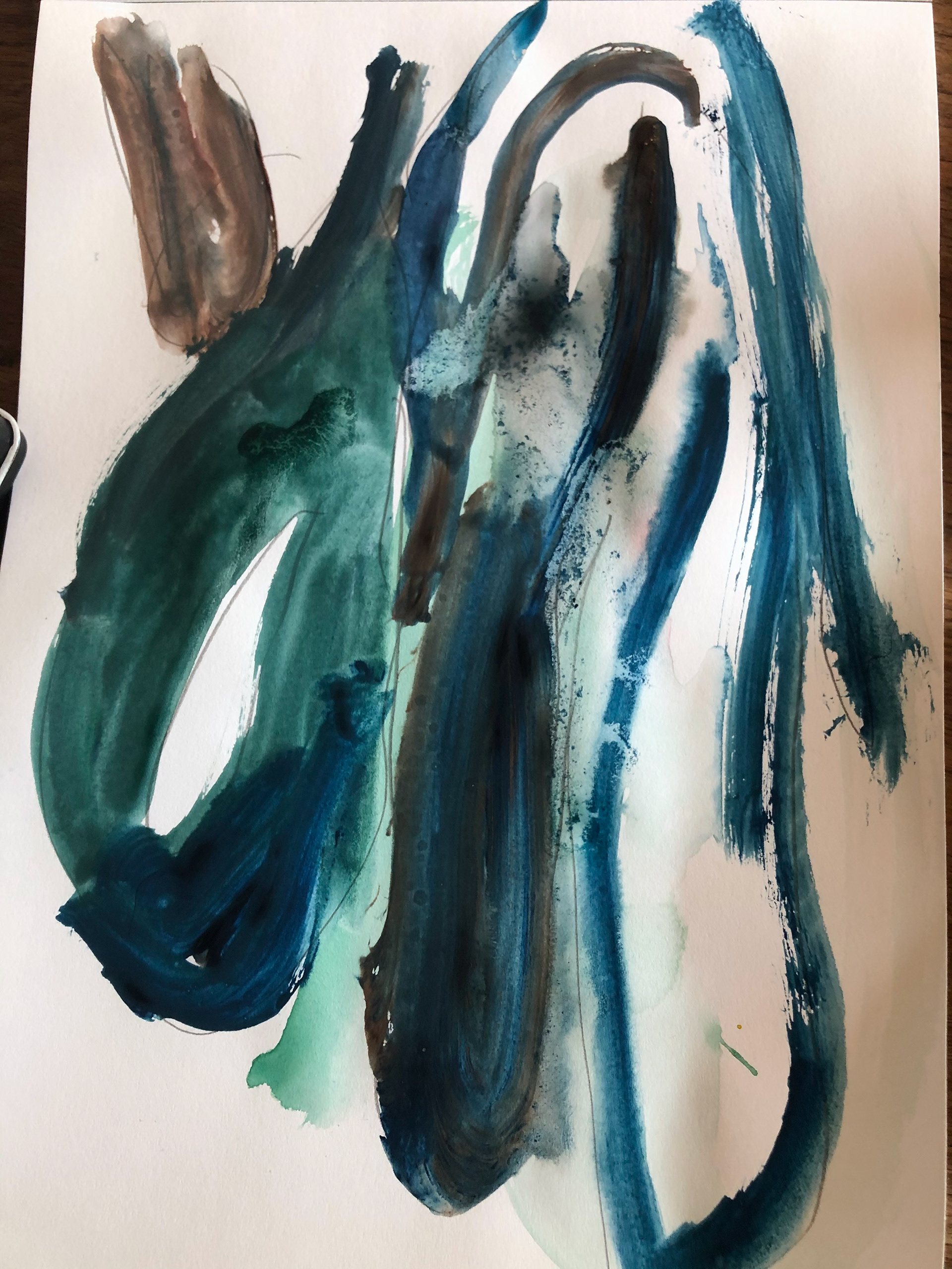 Bio c'est bon, gouache on paper, 20,5 x 29 cm, 2020 (70 euros)