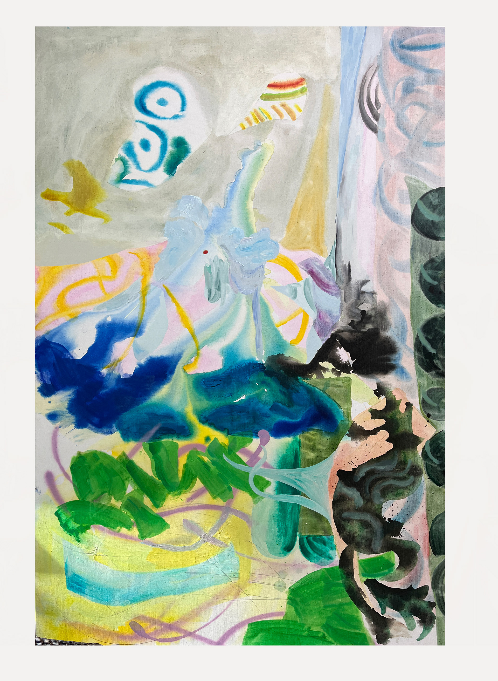 Untitled, Oil on linen, 120 x 200 cm, 2025