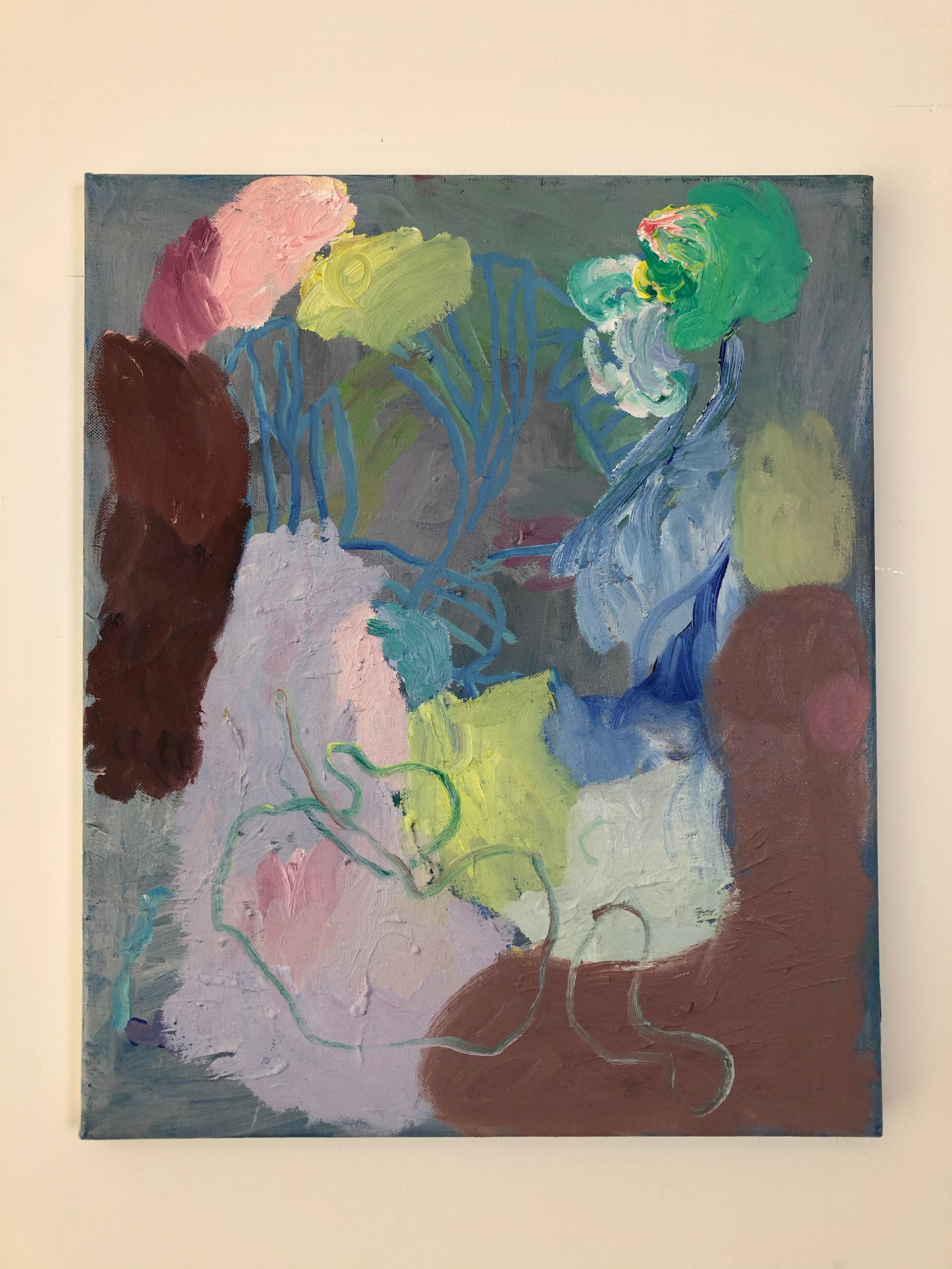 Envy, oil on canvas, 38 x 46 cm, 2021
