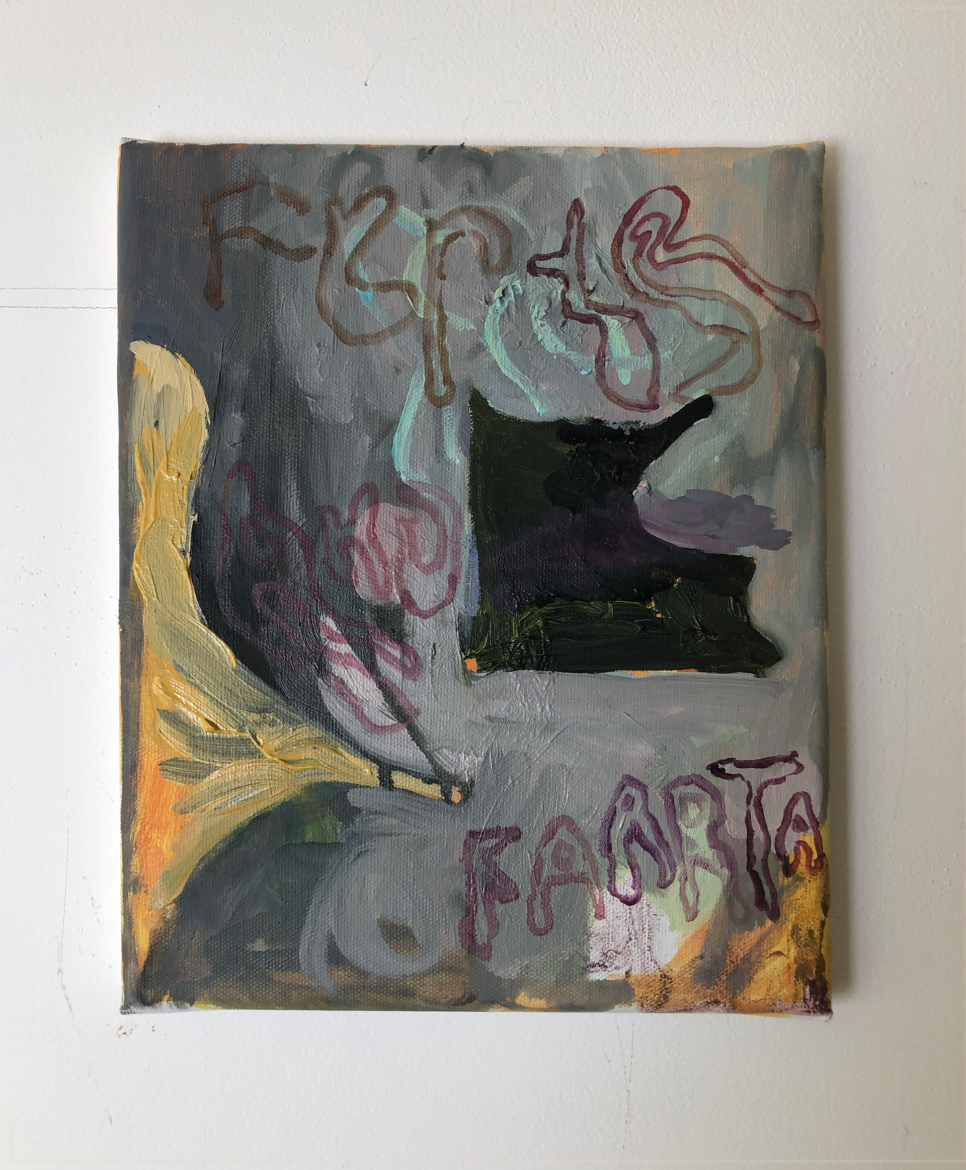 Farta, Oil on canvas, 70 x 120 cm, 2022