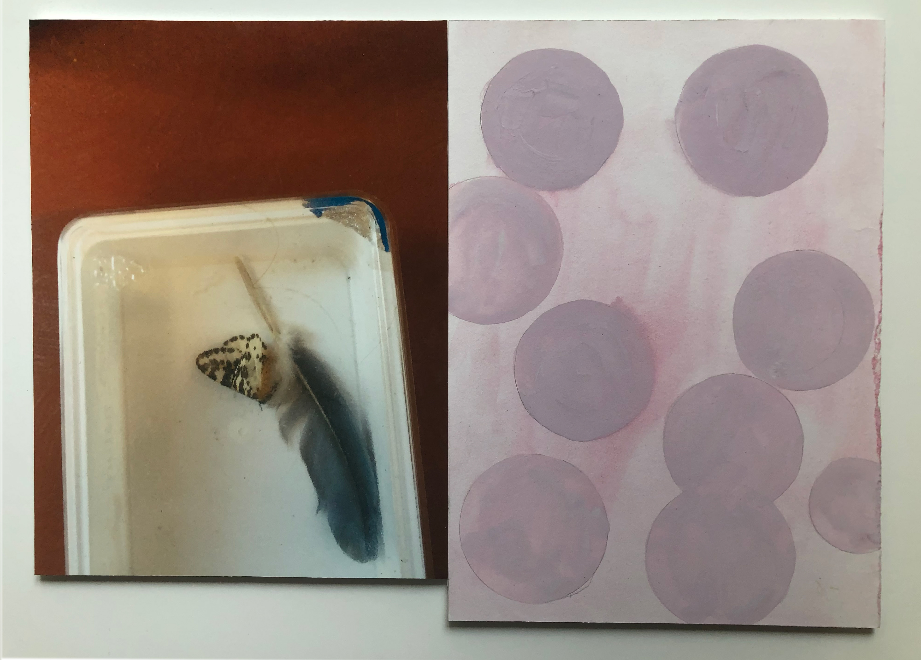 Untitled, inkjet and gouache, pencil on paper. 41 x 29 cm, 2019 (150 euros)