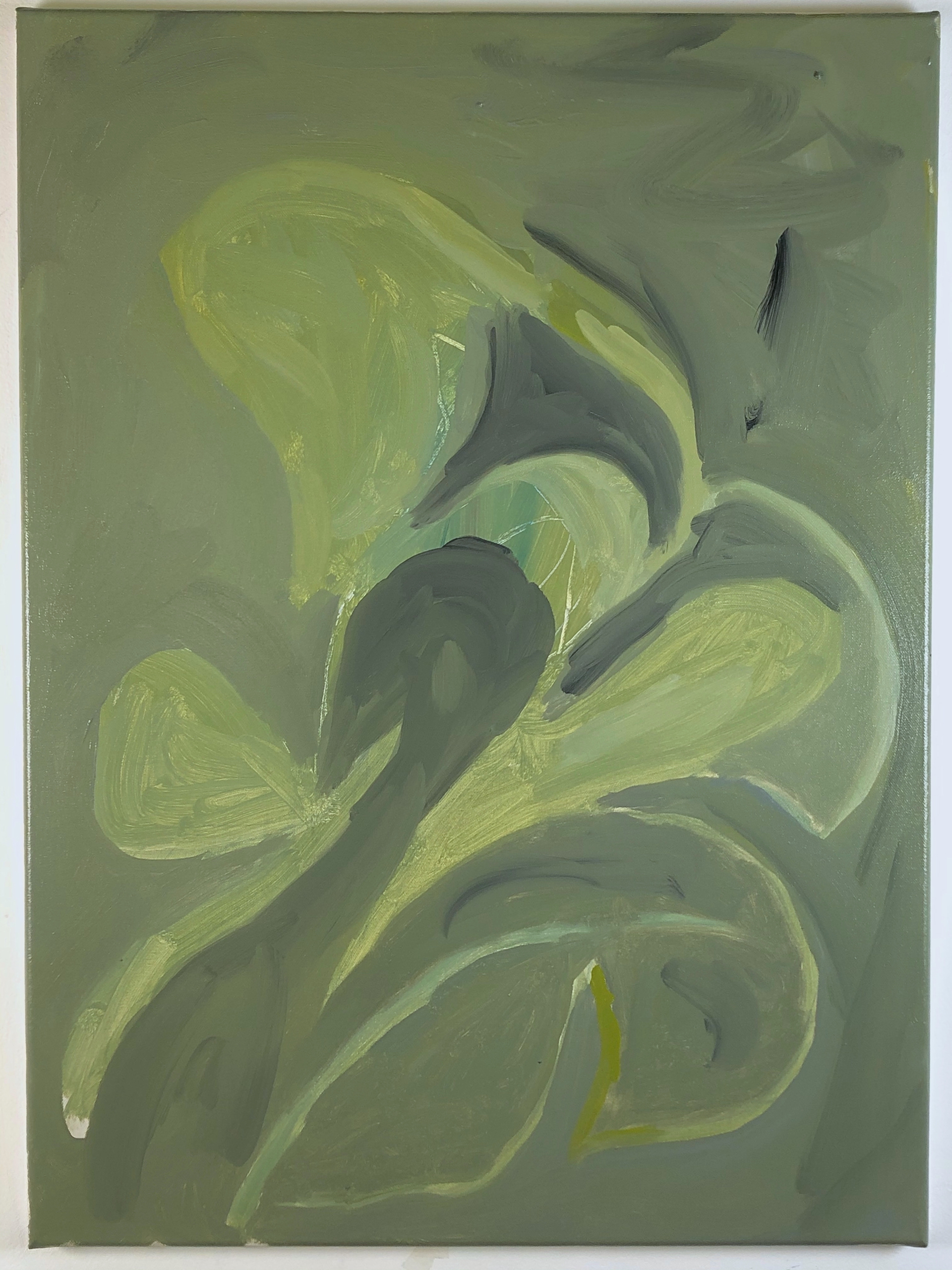 You can't write scripts like this, Oil on canvas, 50 x 70 cm, 2020