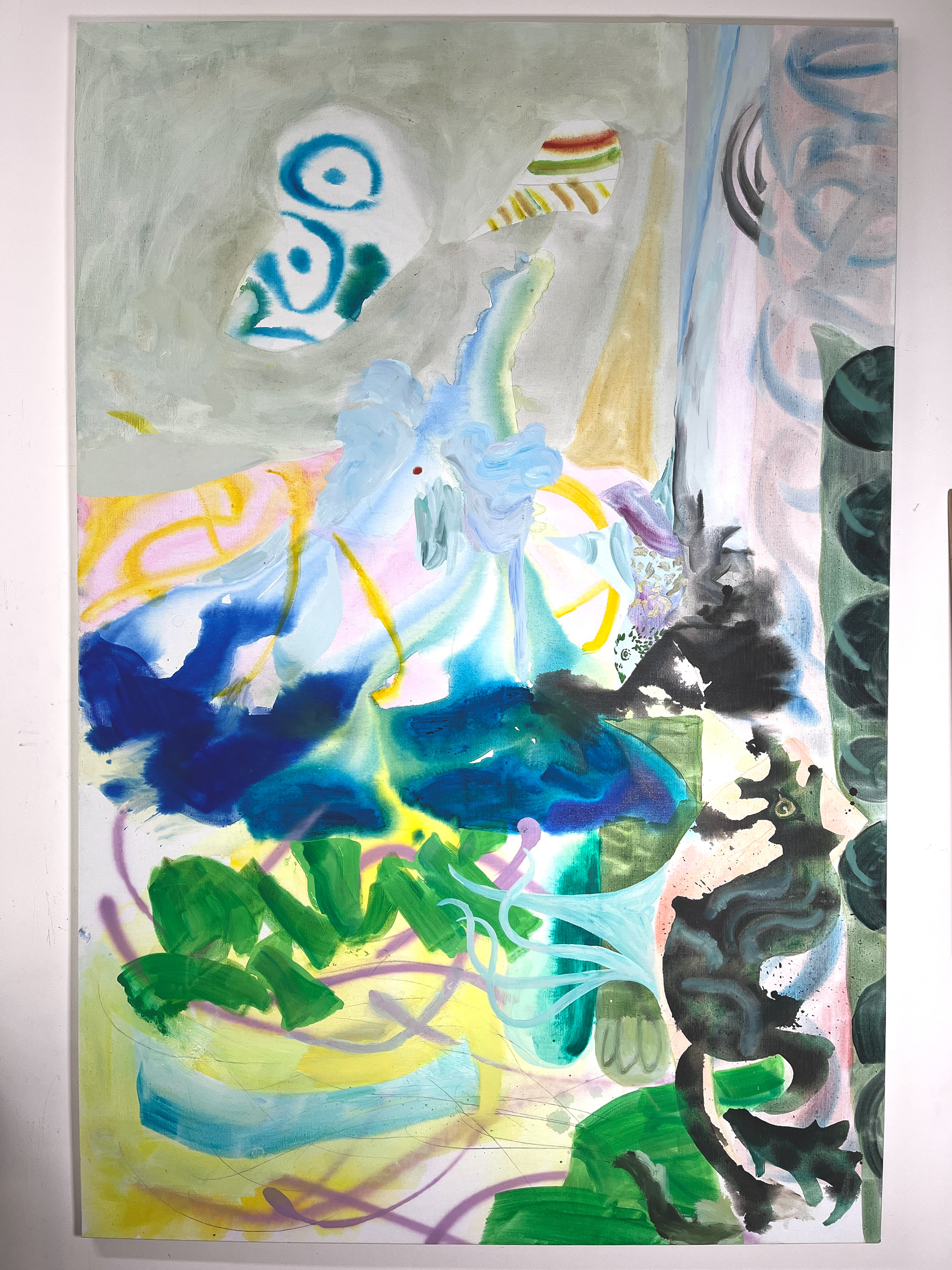 Fear not, Oil on linen, 120 x 200 cm, 2025