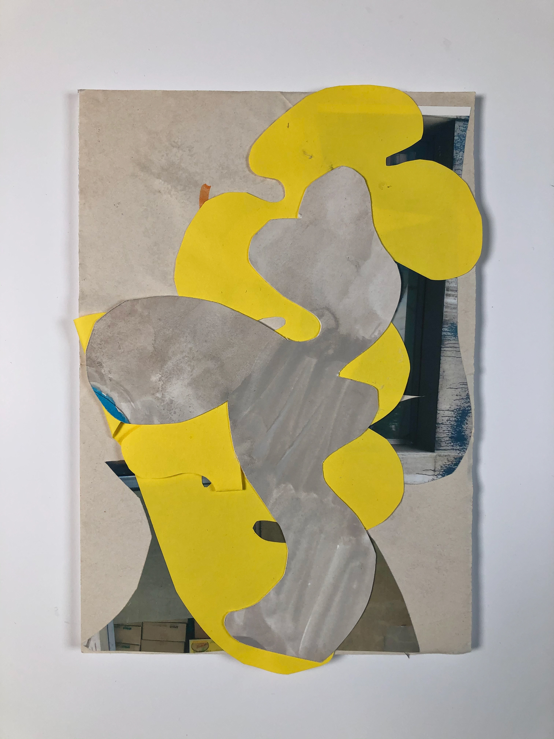 Stalingrad, gouache, collage, 15 x 25 cm, 2021 (100 euros)