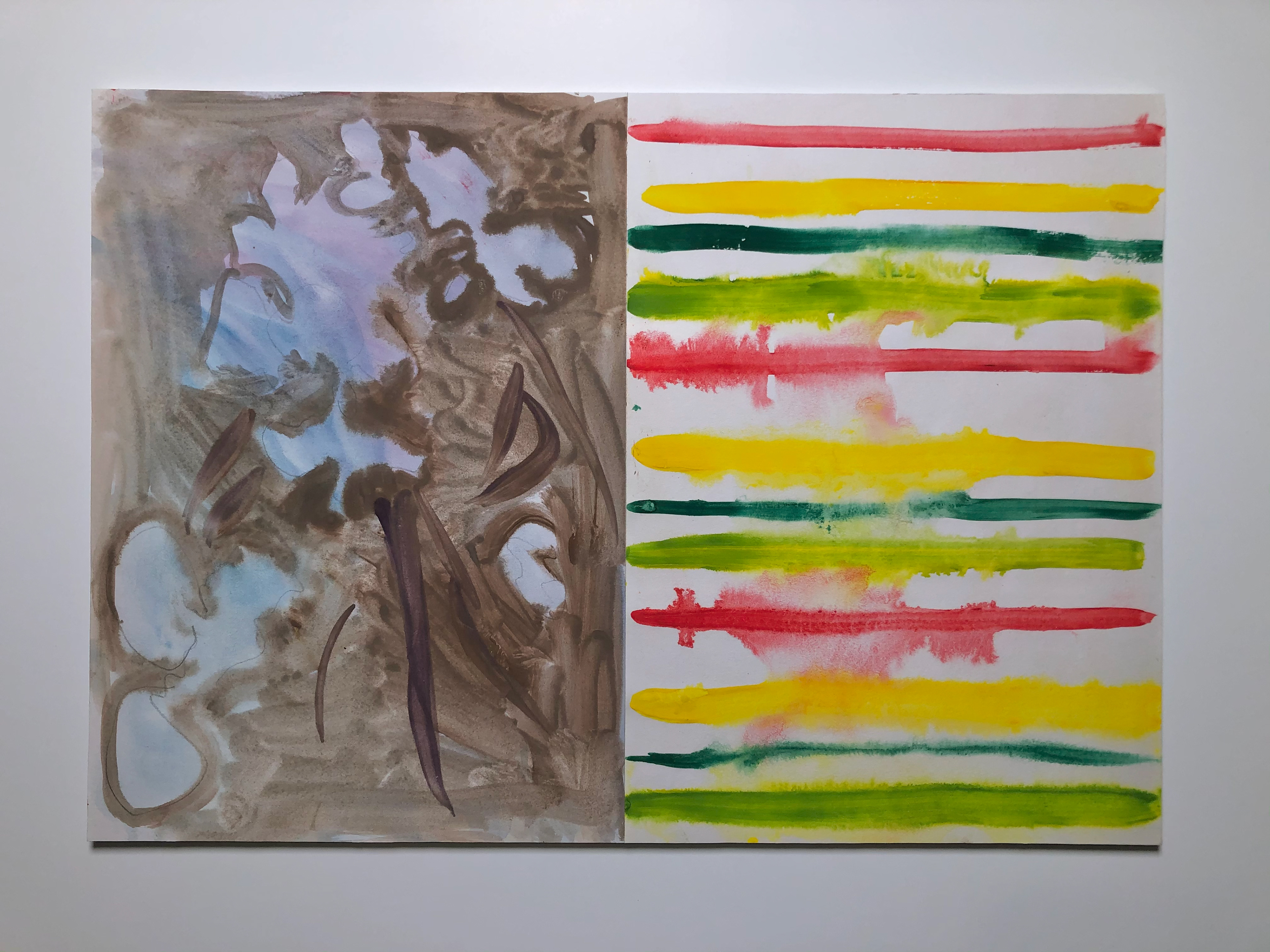 According to François, Summer starts in 10 days 29 x 41 cm, 2021 (250 euros)