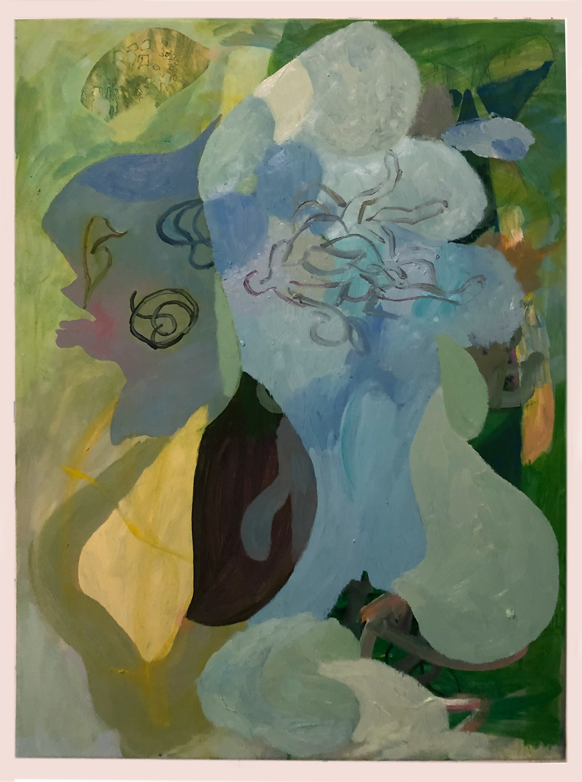 Never satisfied, 60 x 80 cm, 2021