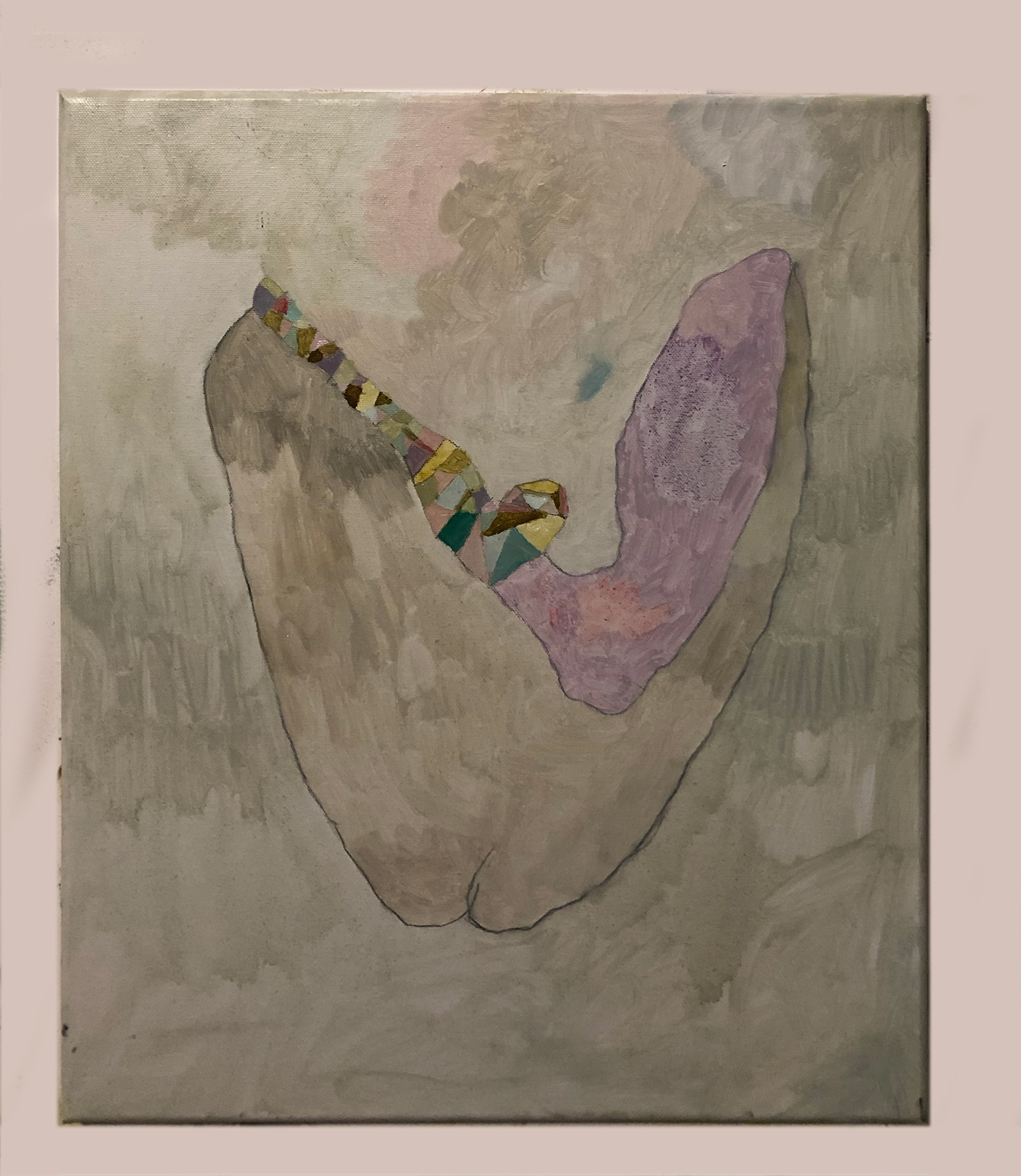 Profit from parenthood, 30 x 40 cm, 2020
