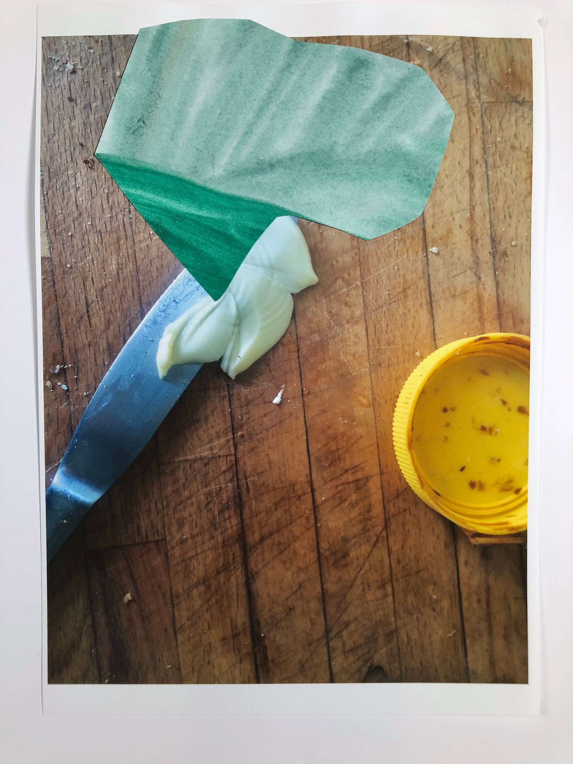 Marmite and butter, 20,5 x 29 cm, 2021 (Sold)