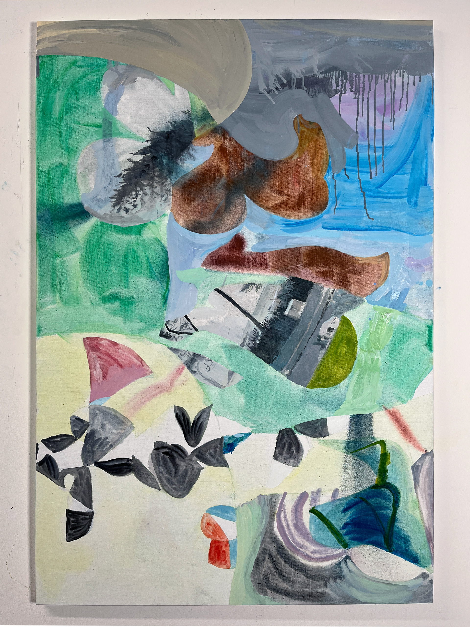 1 January 2020, 80 x 120 cm, oil on linen, 2024