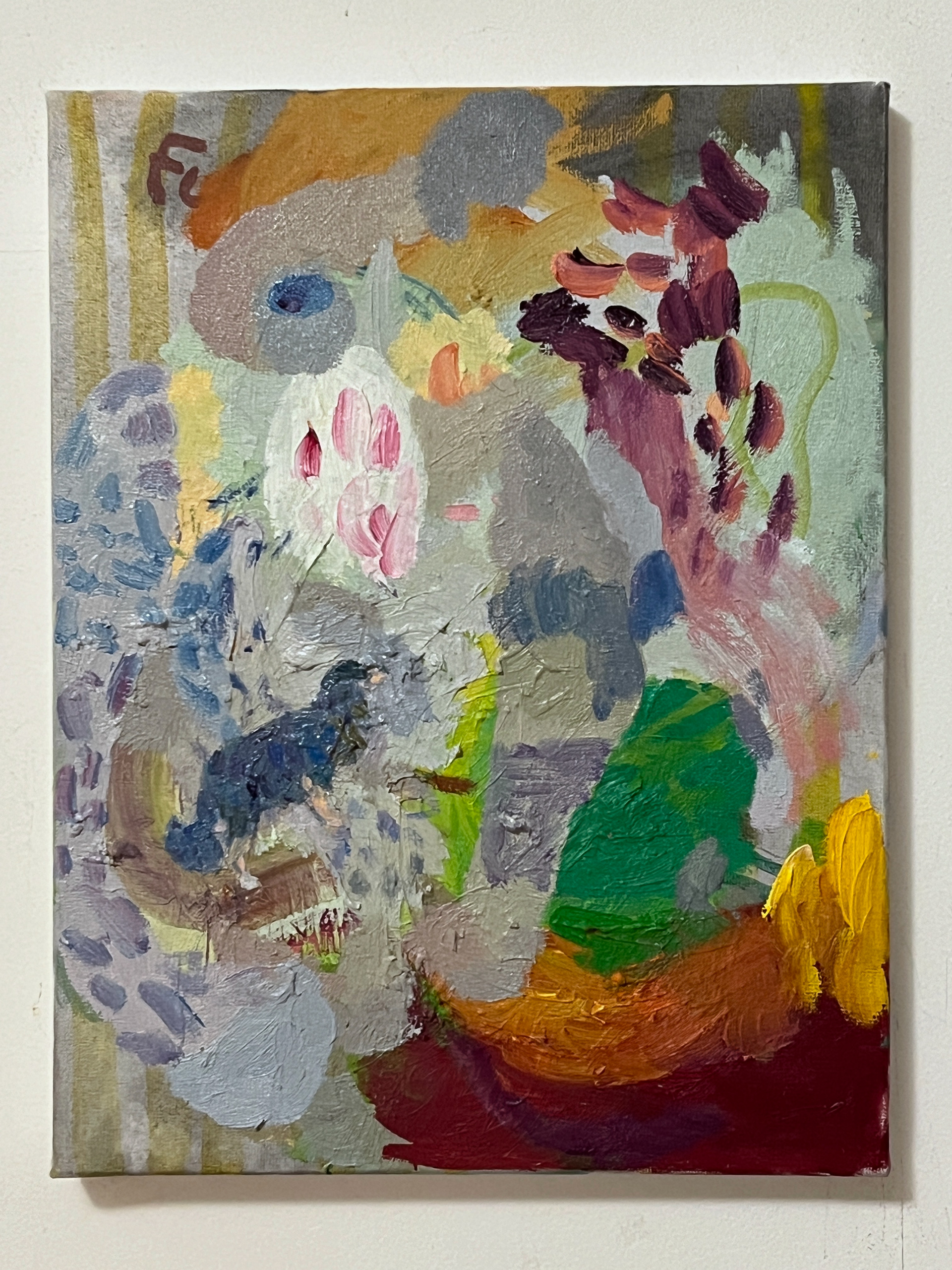 Hermel, oil on canvas, 38 x 46 cm, 2024