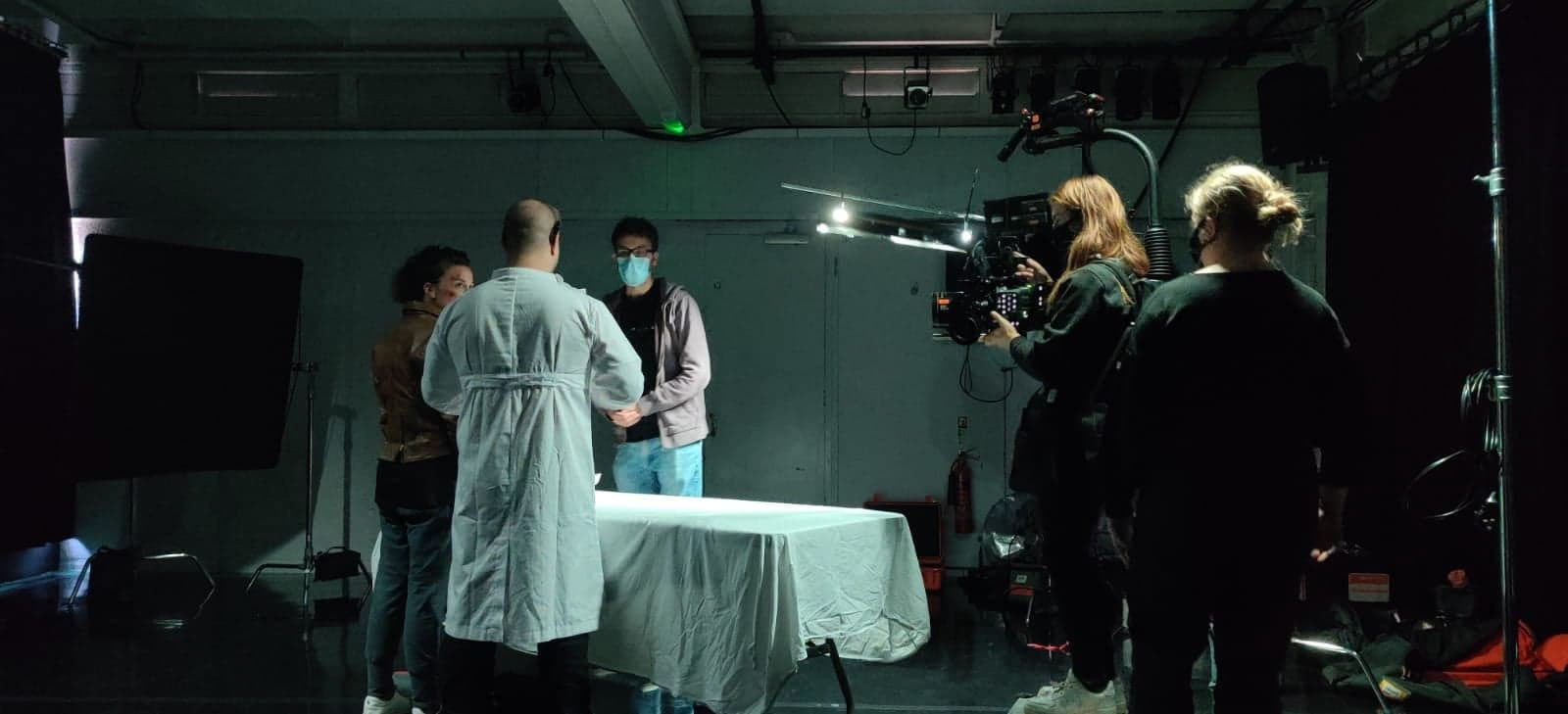 On the set of 'Venus' Sci Fi short film, my role: 2nd Unit DOP