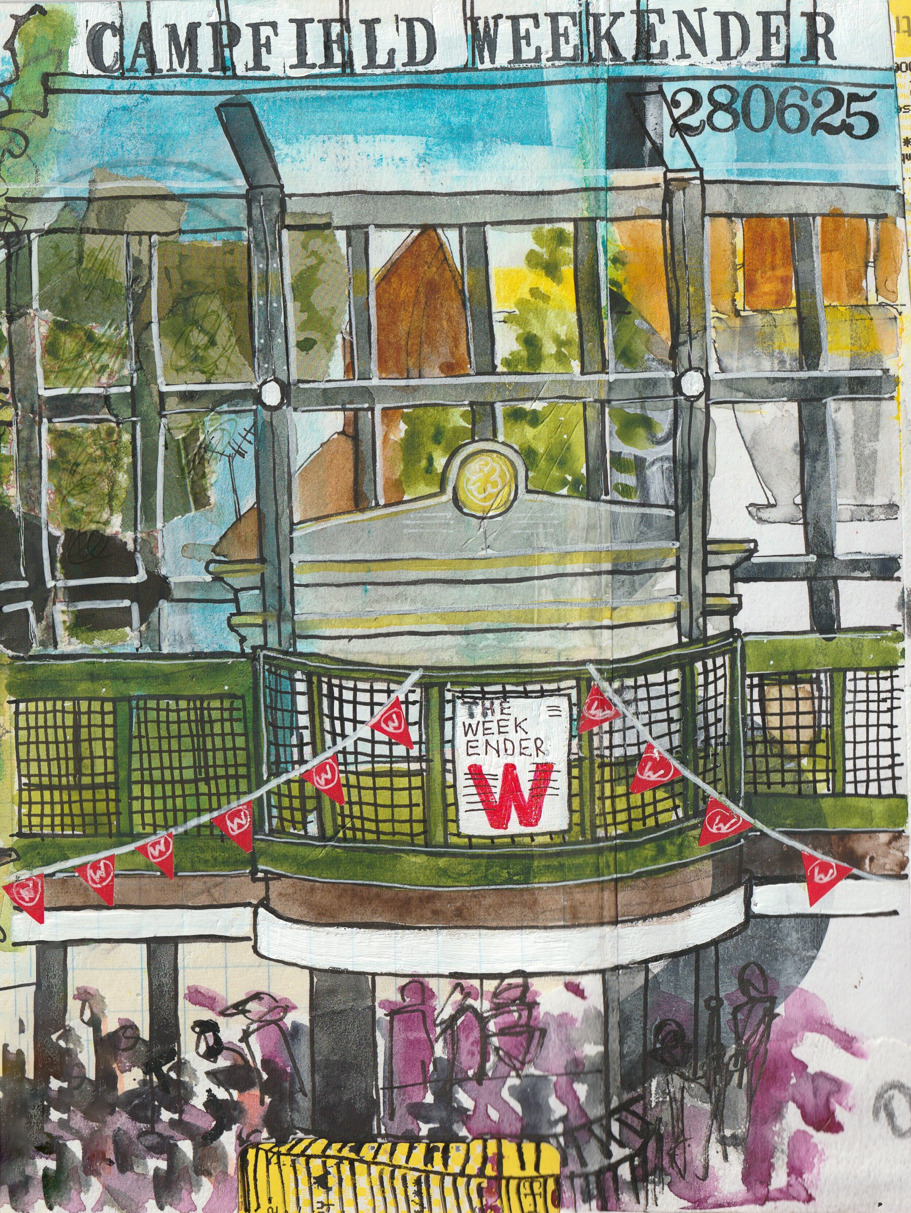 Campfield Market, Manchester.  June 2025.