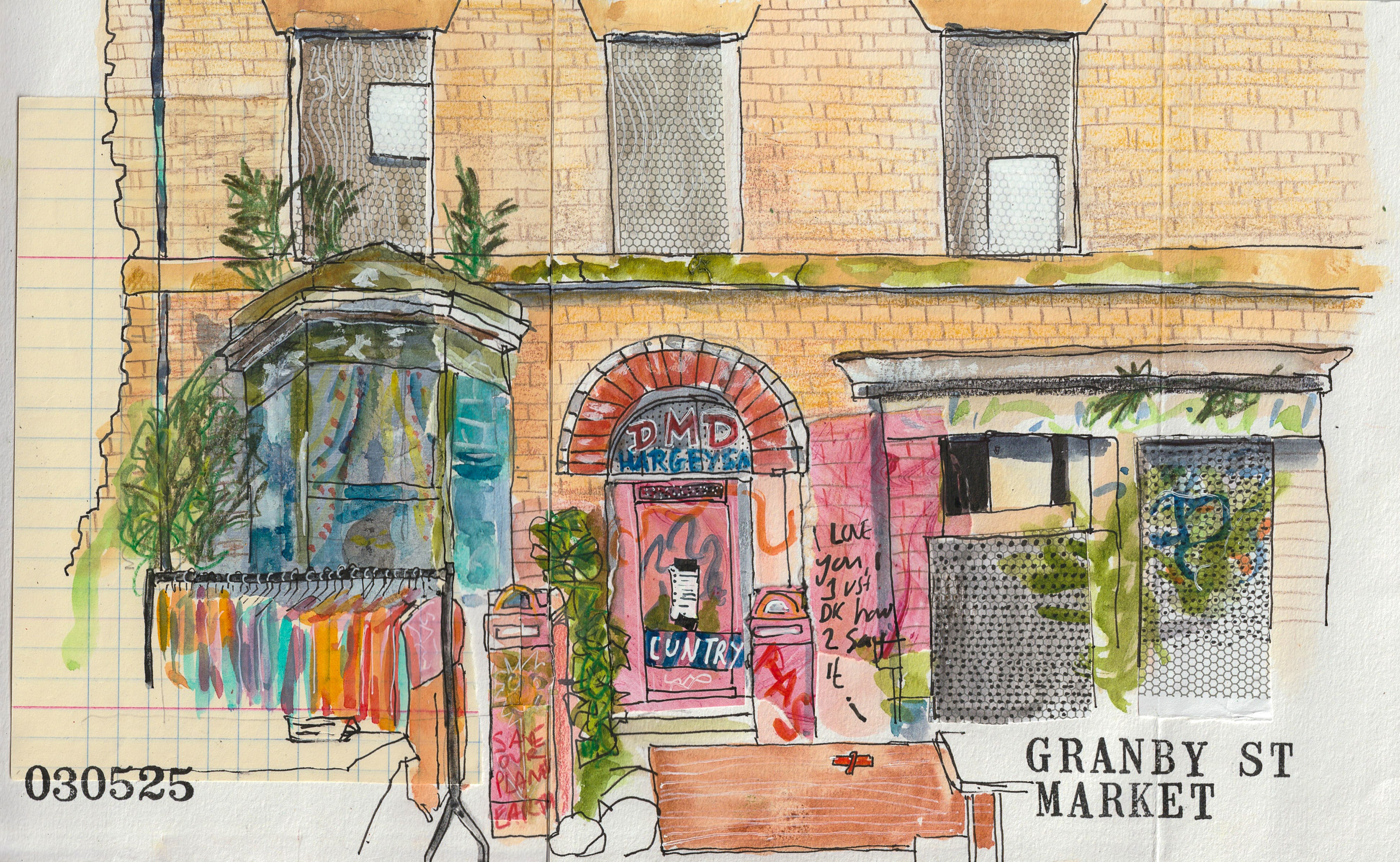 Off Granby Street, Liverpool.  May 2025.