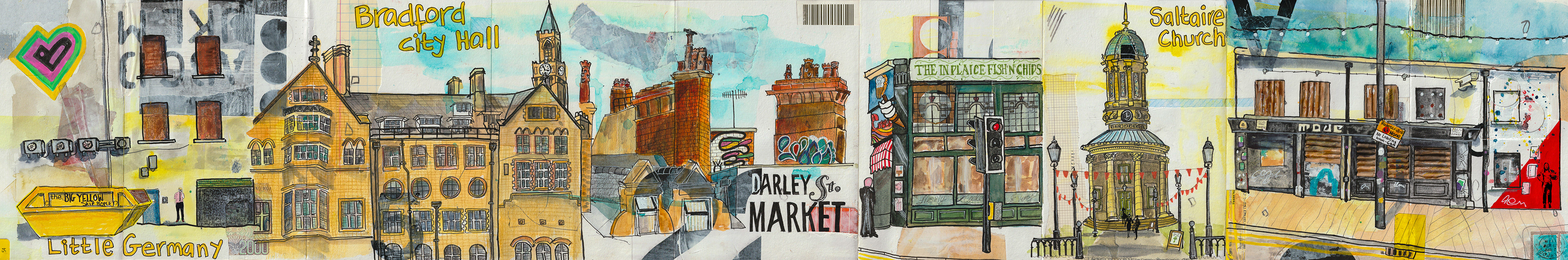 Bradford and Saltaire, July 2025