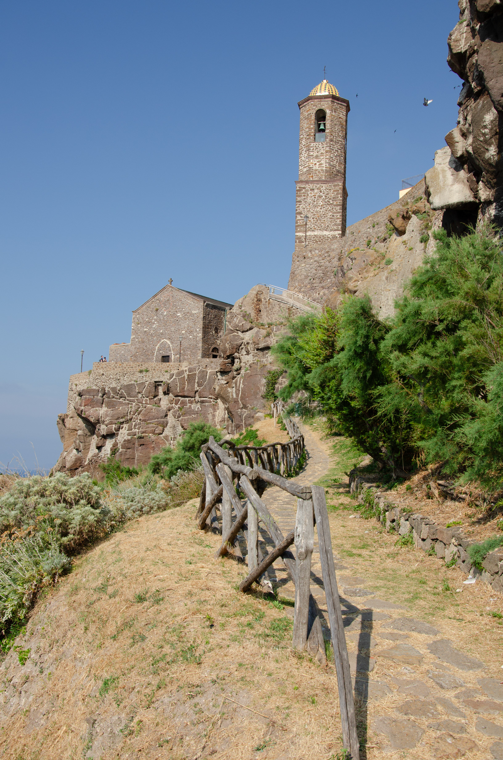The ancient Cathedral of Sant'Antonio Abate