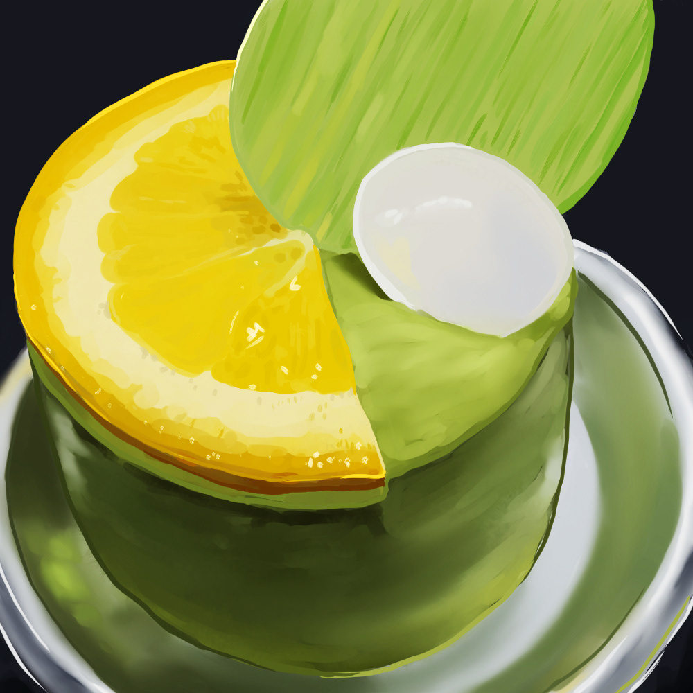 Matcha Orange Cake