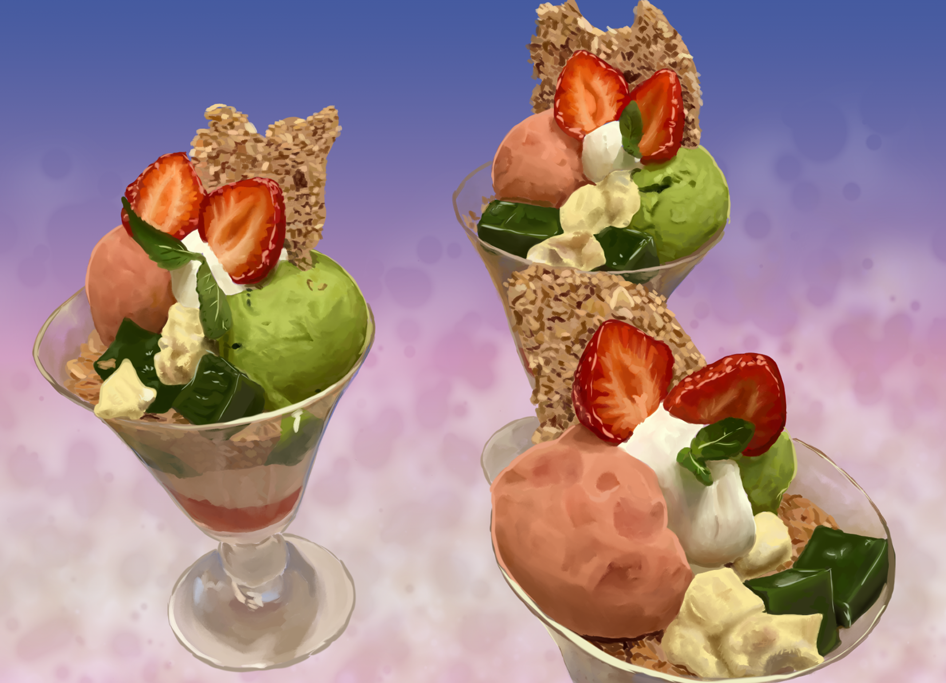 Parfait for 3