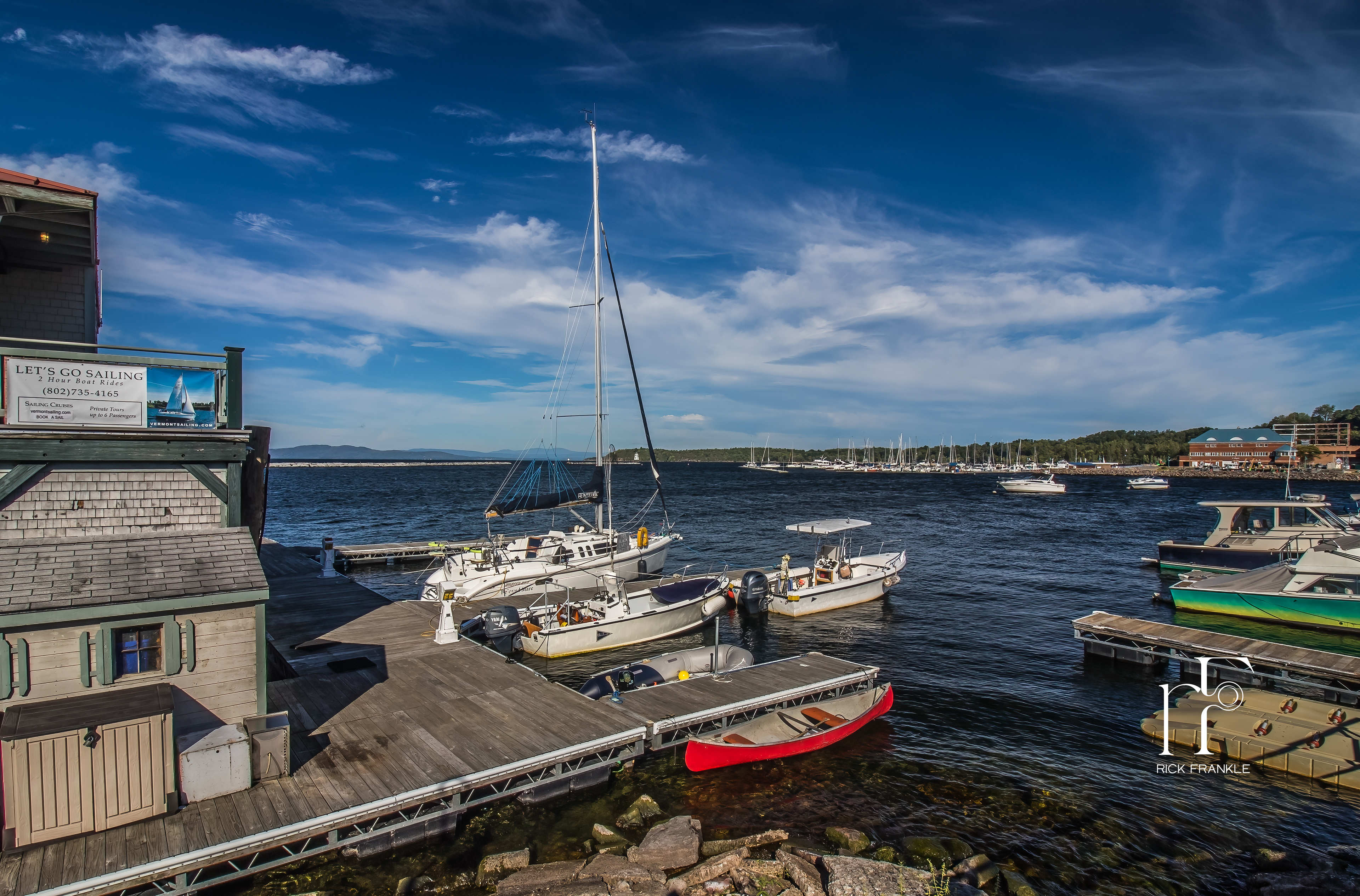 LAKE CHAMPLAIN WATERFRONT [BURLINGTON, VERMONT]