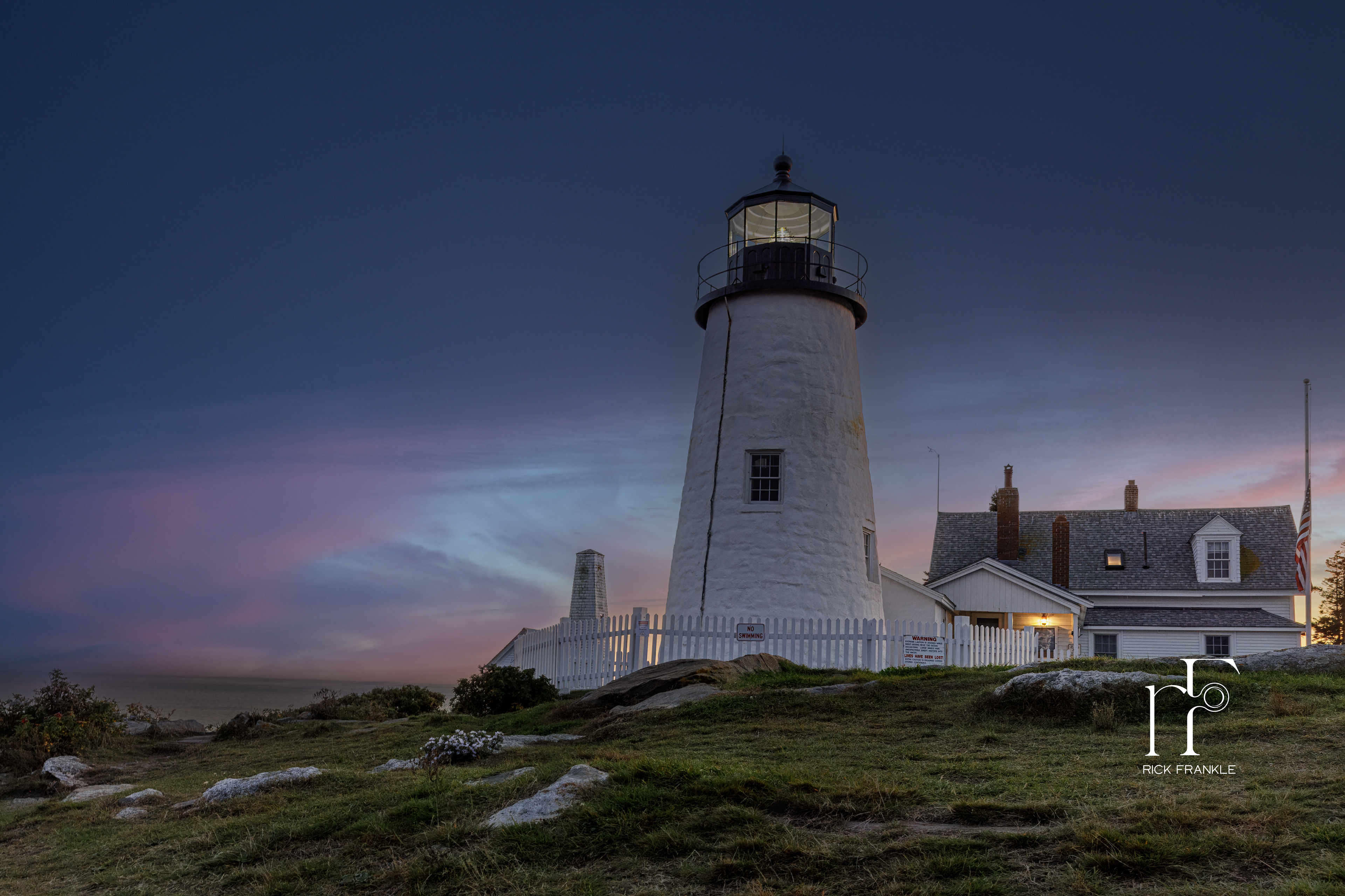 PEMAQUID POINT SUNSET [BRISTOL]