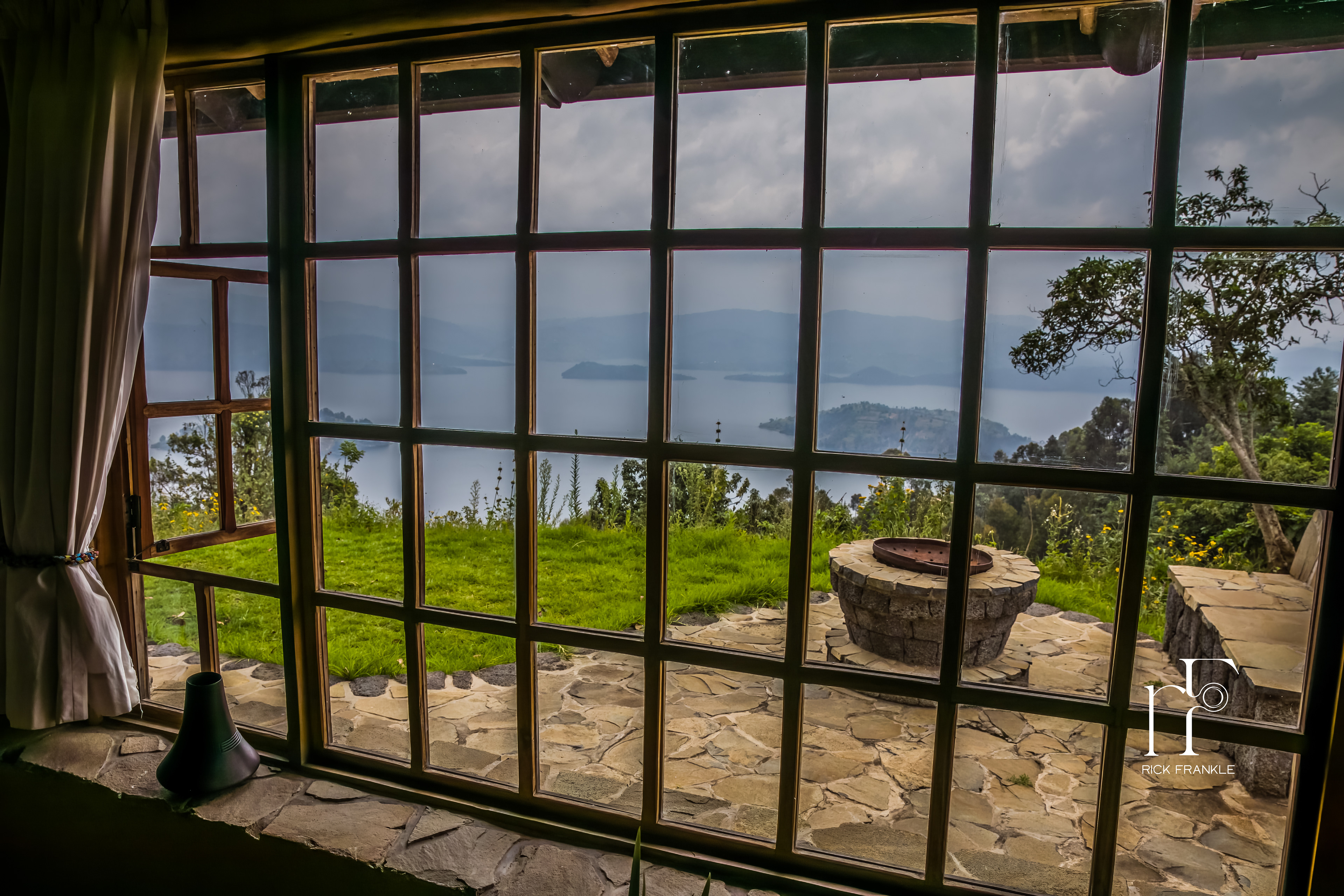 LAKE BURERA FROM VIRUNGA LODGE