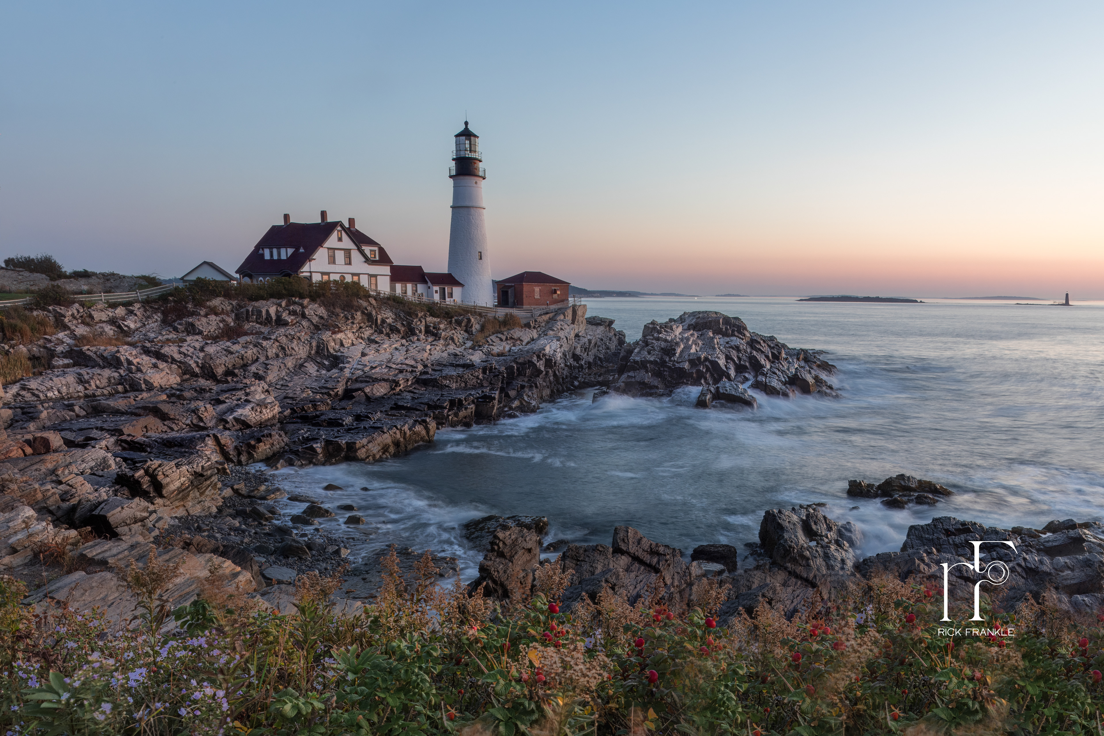 SUNRISE AT PORTLAND HEAD LIGHTHOUSE [CAPE ELIZABETH]