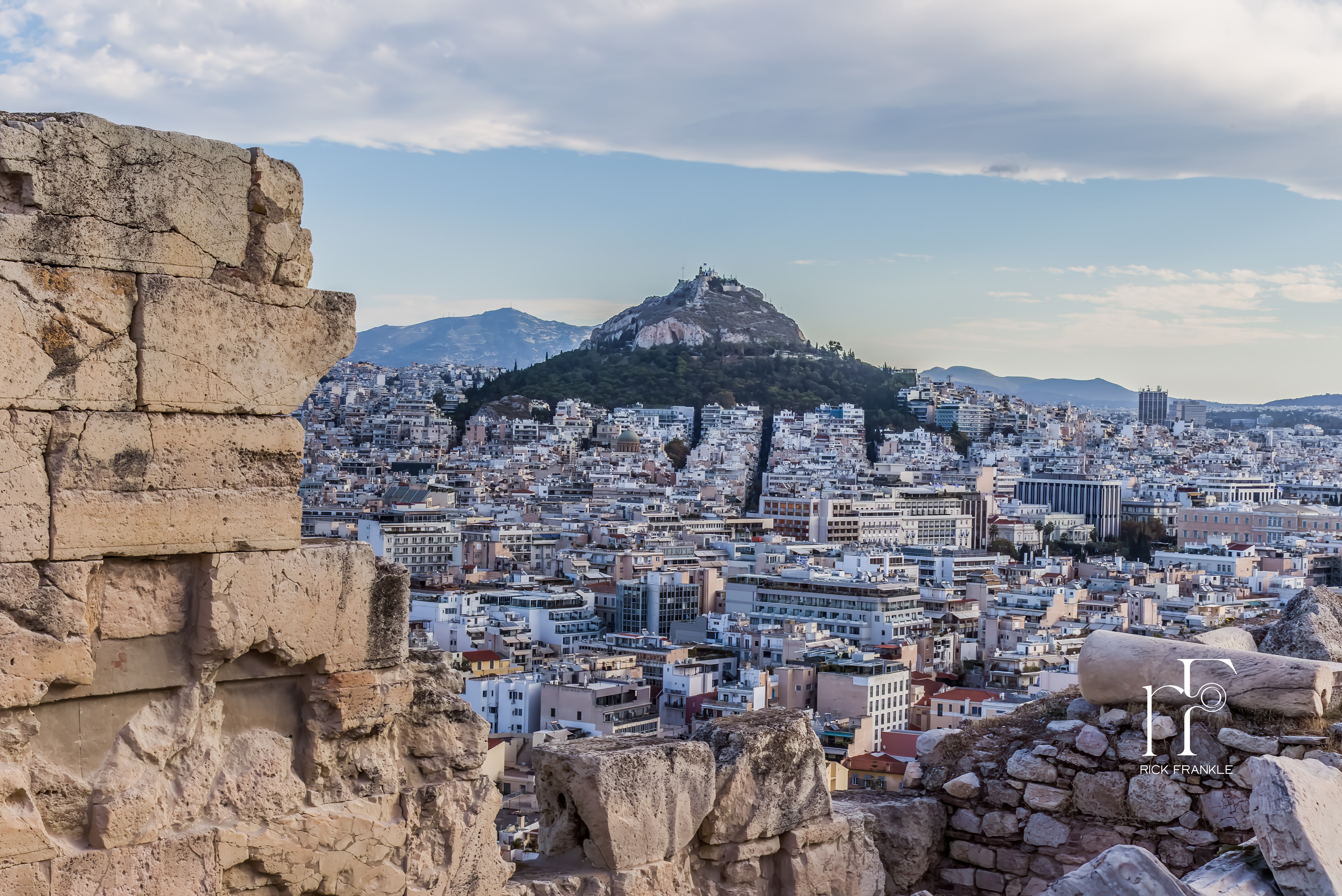 ACROPOLIS VIEW OF MOUNT LYCABETTUS [ATHENS]