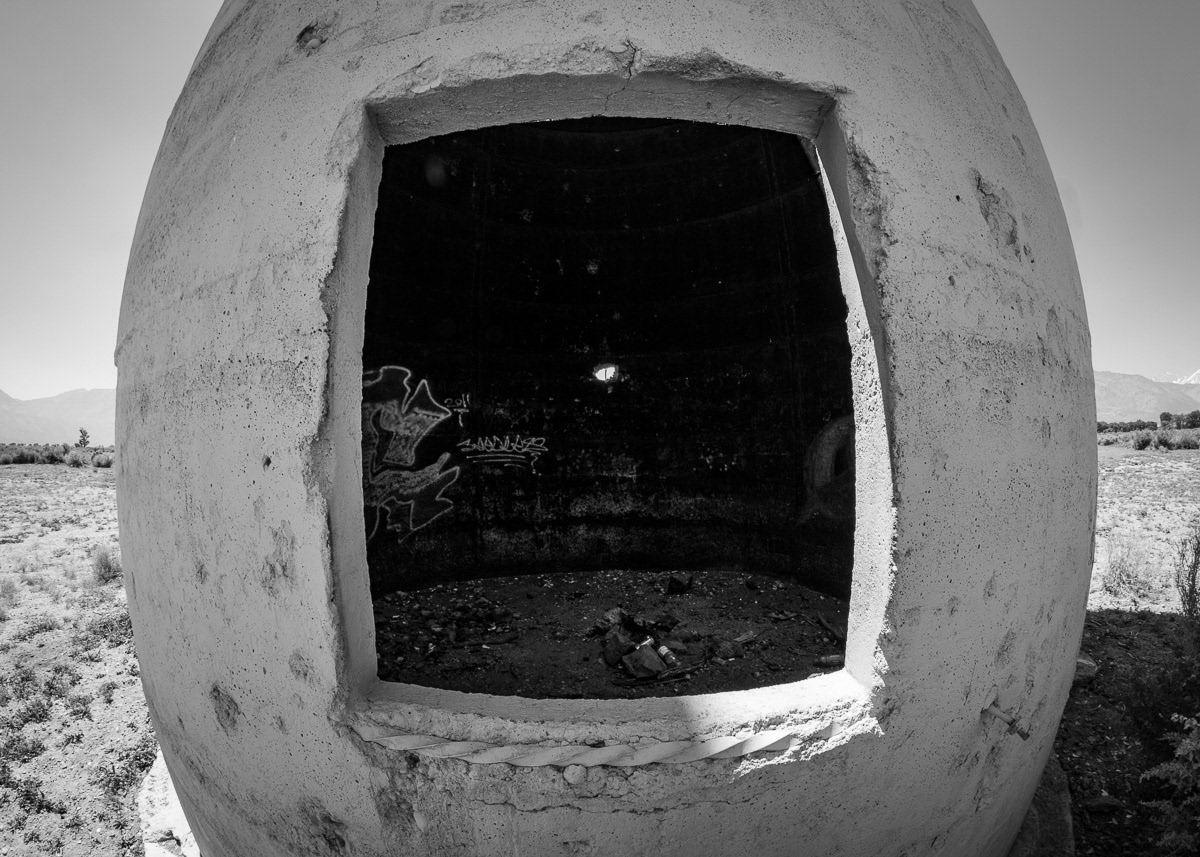Old Silo with Fisheye Lens