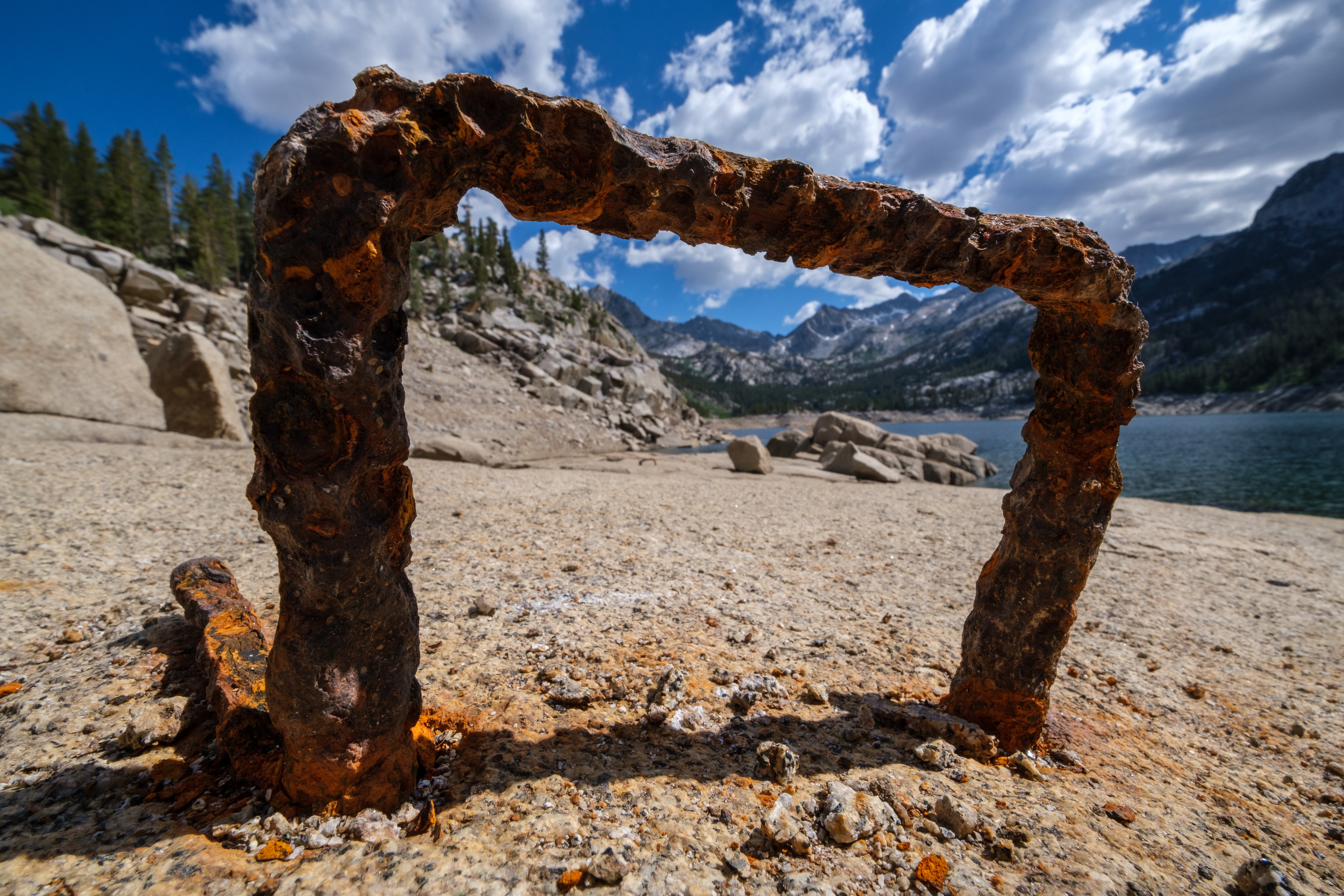 Old buoy anchor