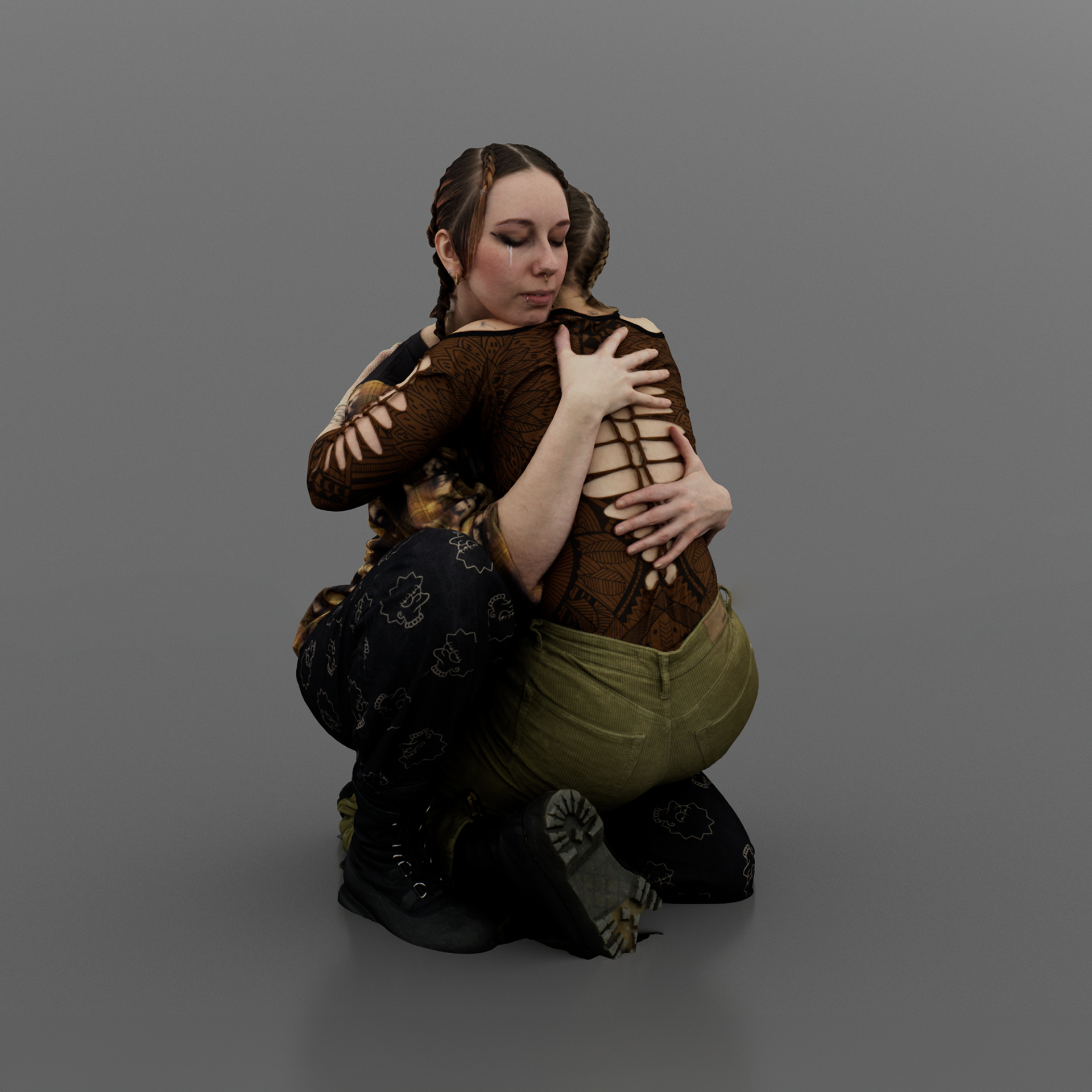 3D scan with texture