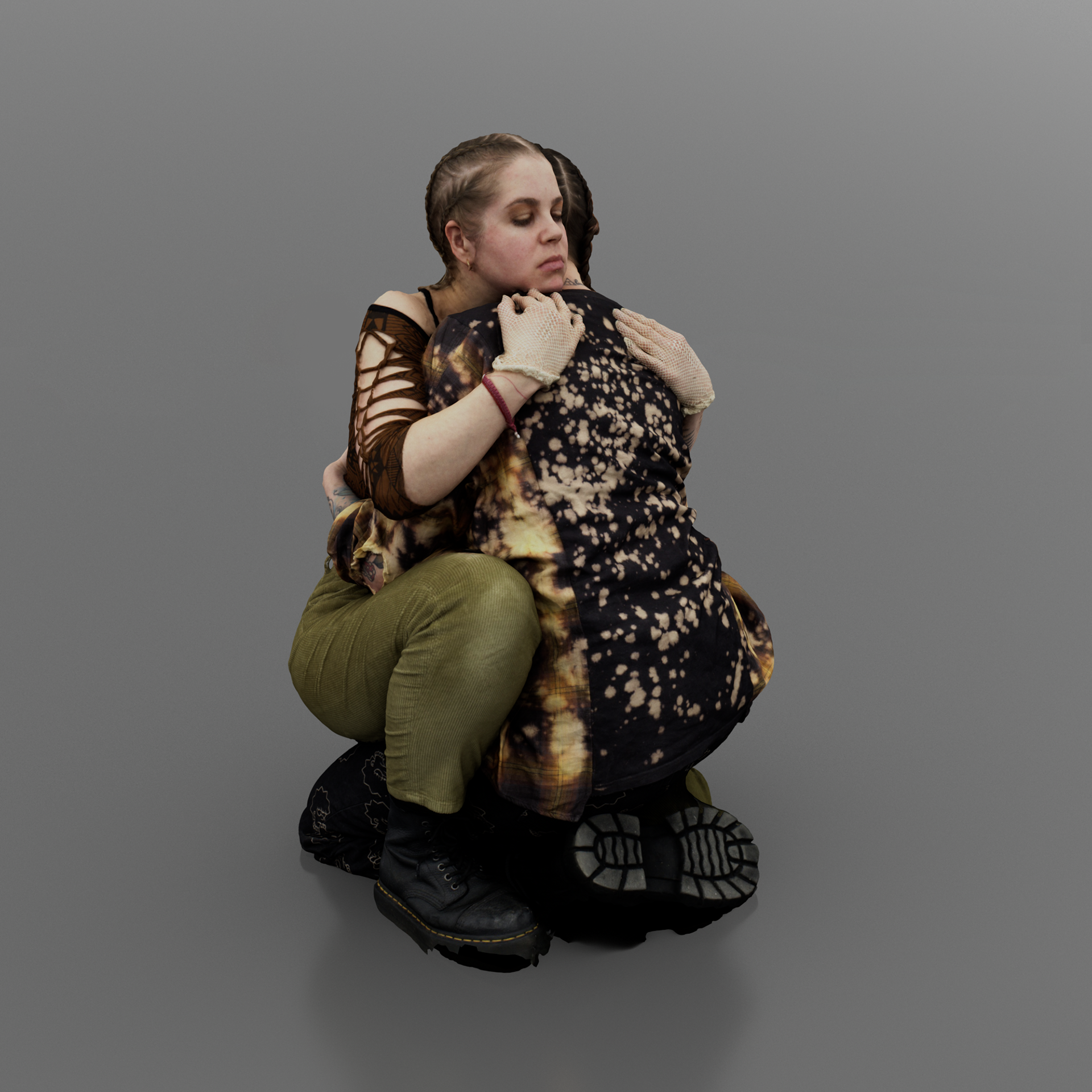 3D scan with texture