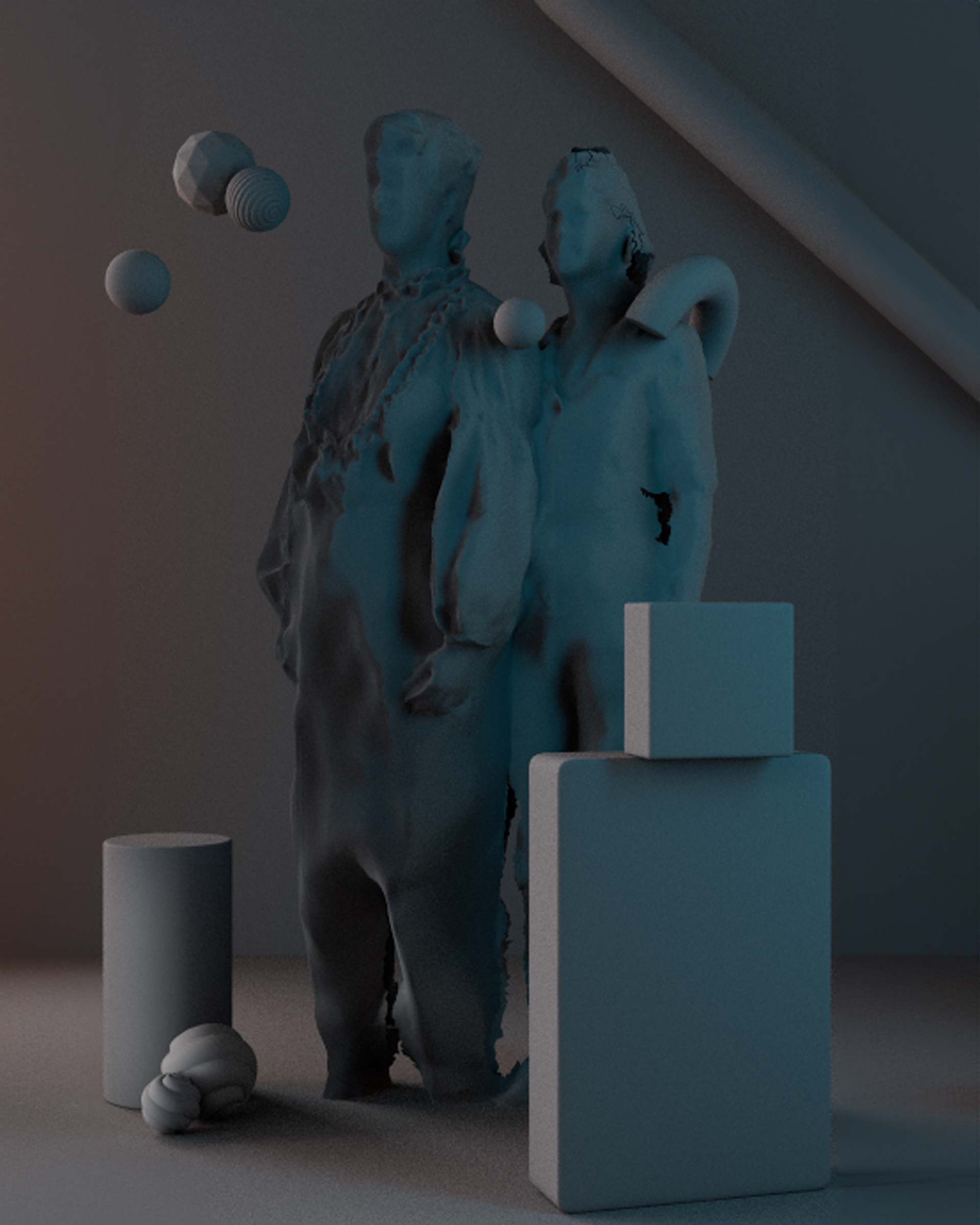 3D Shadow Matte