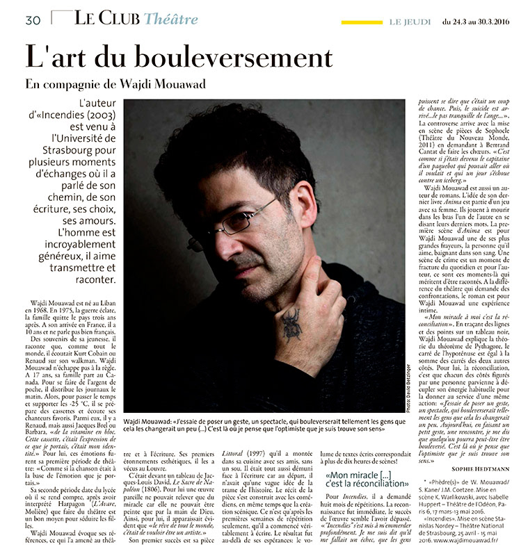 Le Jeudi – Mars 2016 – [print]