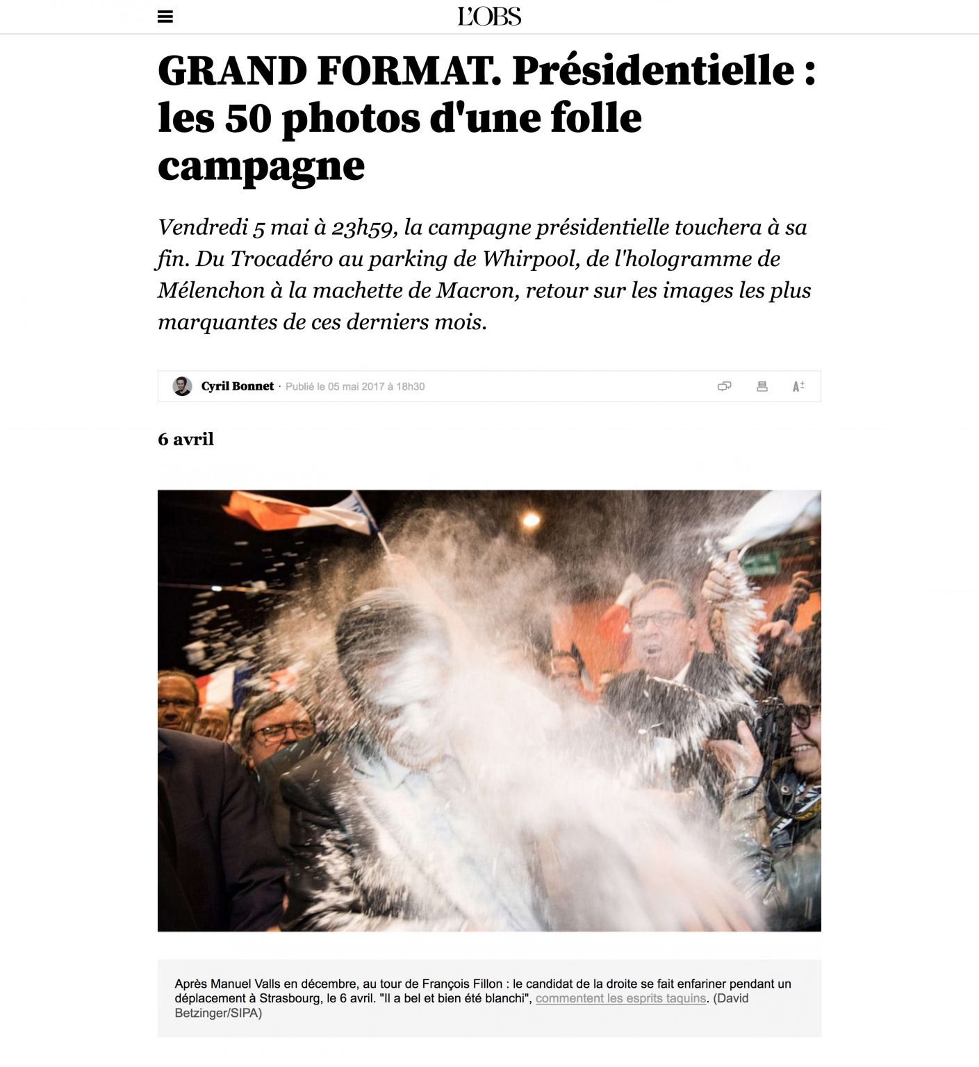 L’OBS – Mai 2017 – [web]