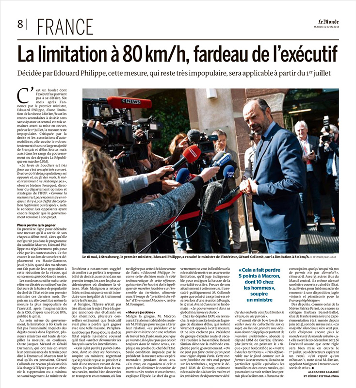 Le Monde – Juin 2018 – [print]