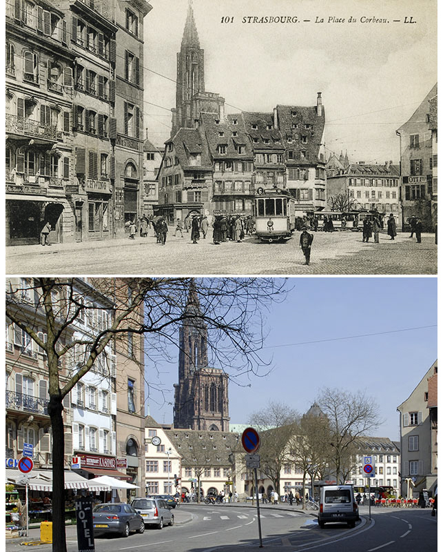 Place du Corbeau – 1900 – 2006