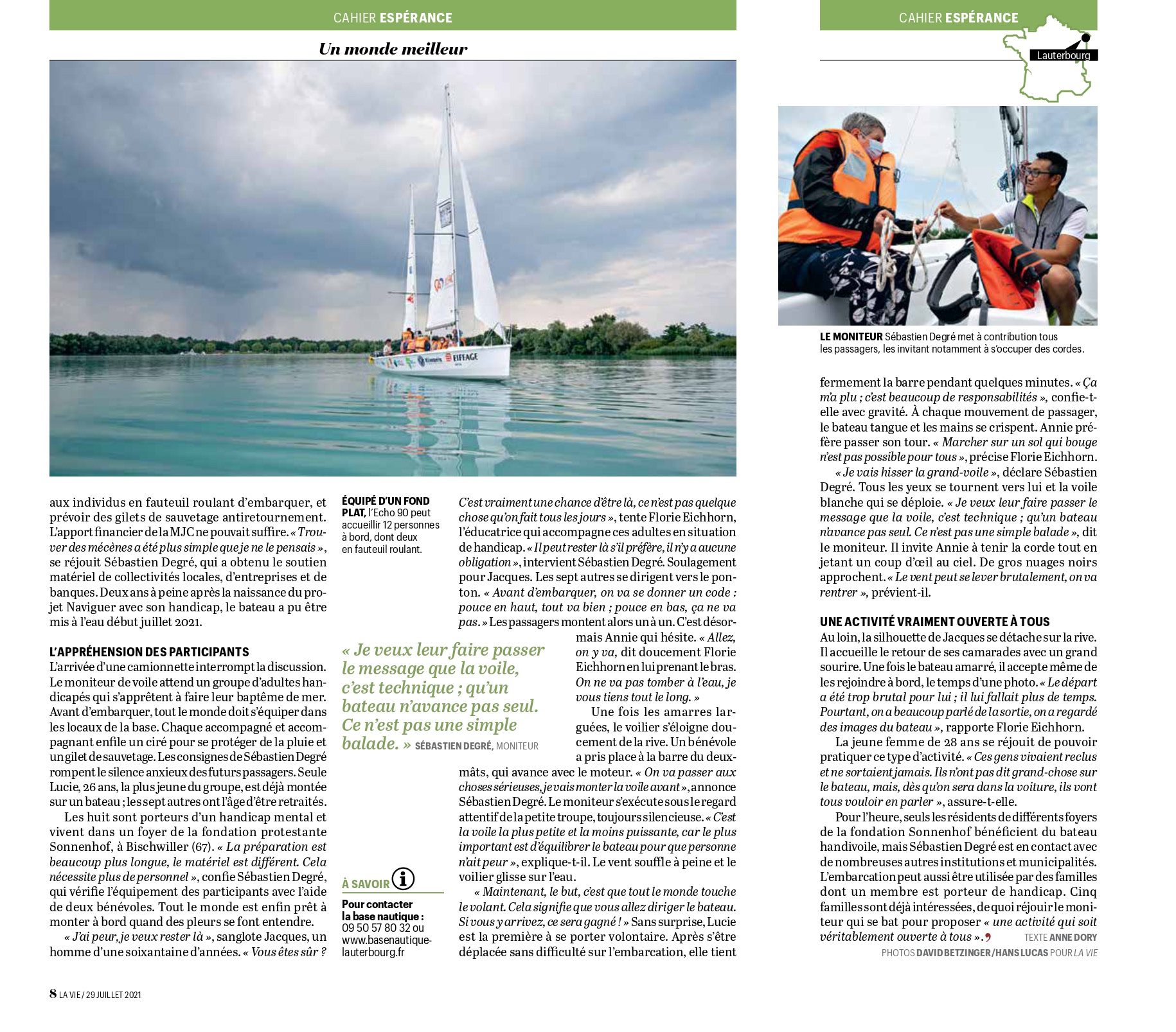 La Vie – Juillet 2021 – [print]