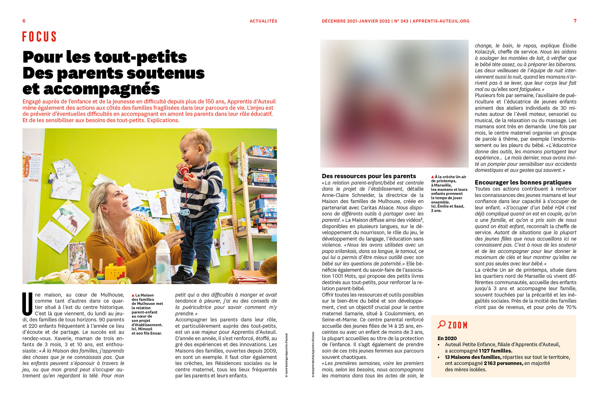 A l'écoute – Décembre 2021 – [print]