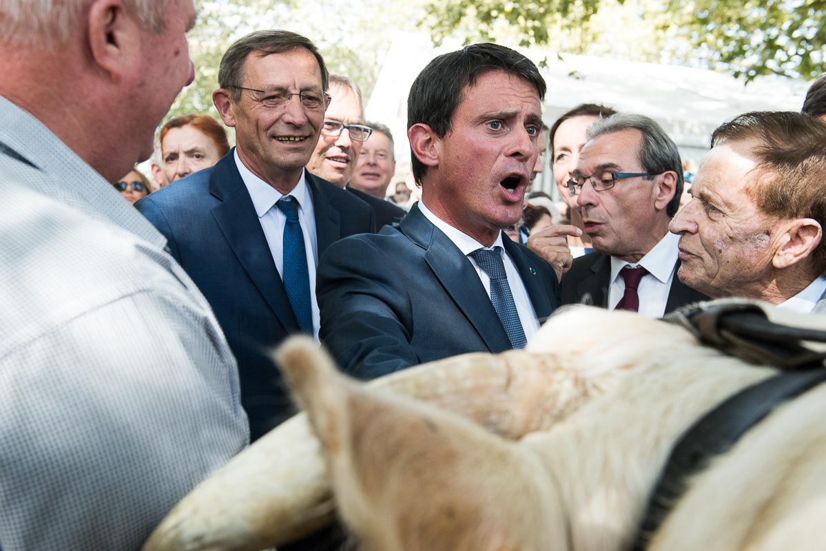 Manuel VALLS, Premier ministre, à l’occasion de l’inauguration de la 84e Foire européenne de Strasbourg (2016)