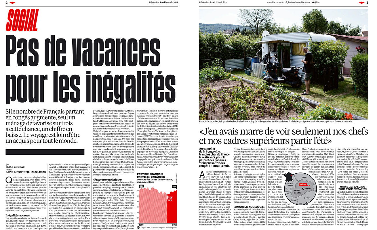 Libération – Août 2016 – [print]