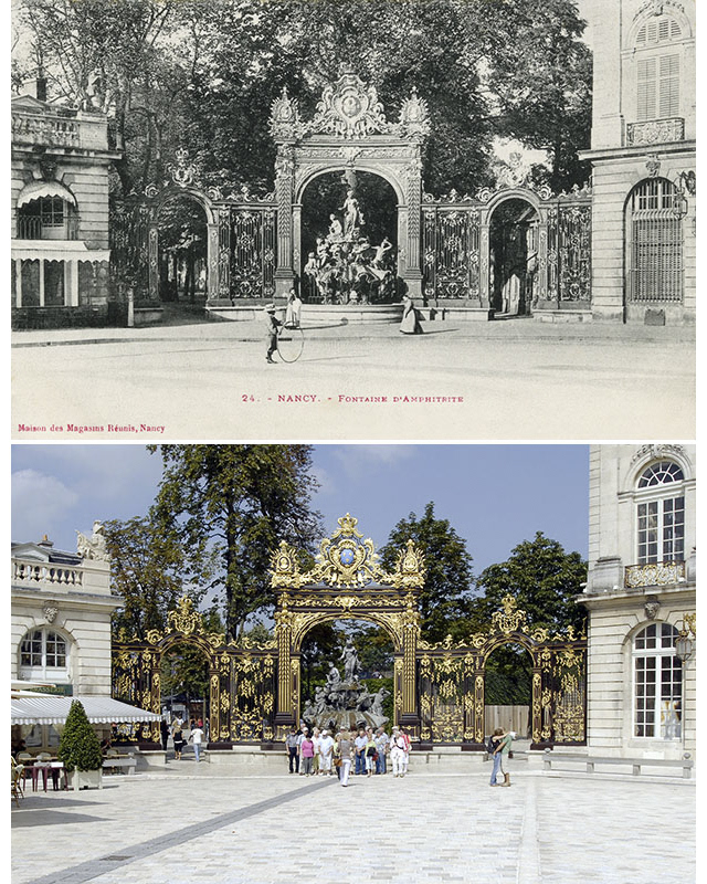 Place Stanislas – Fontaine d’Amphitrite – 1900 – 2007