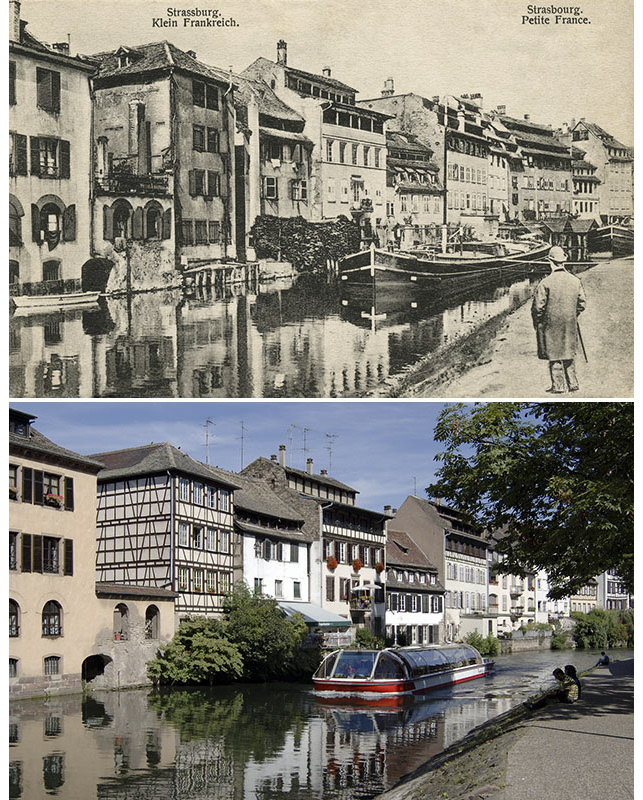 Quai de la Petite France – 1900 – 2006