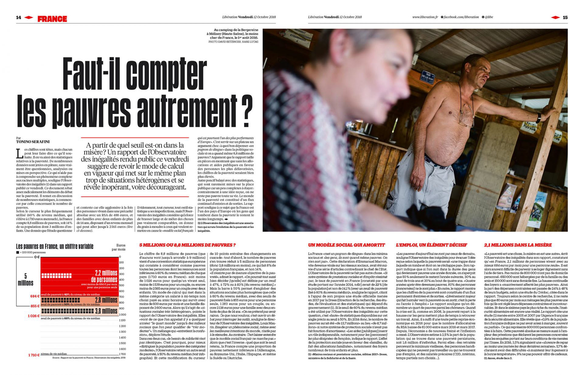 Libération – Octobre 2018 – [print]