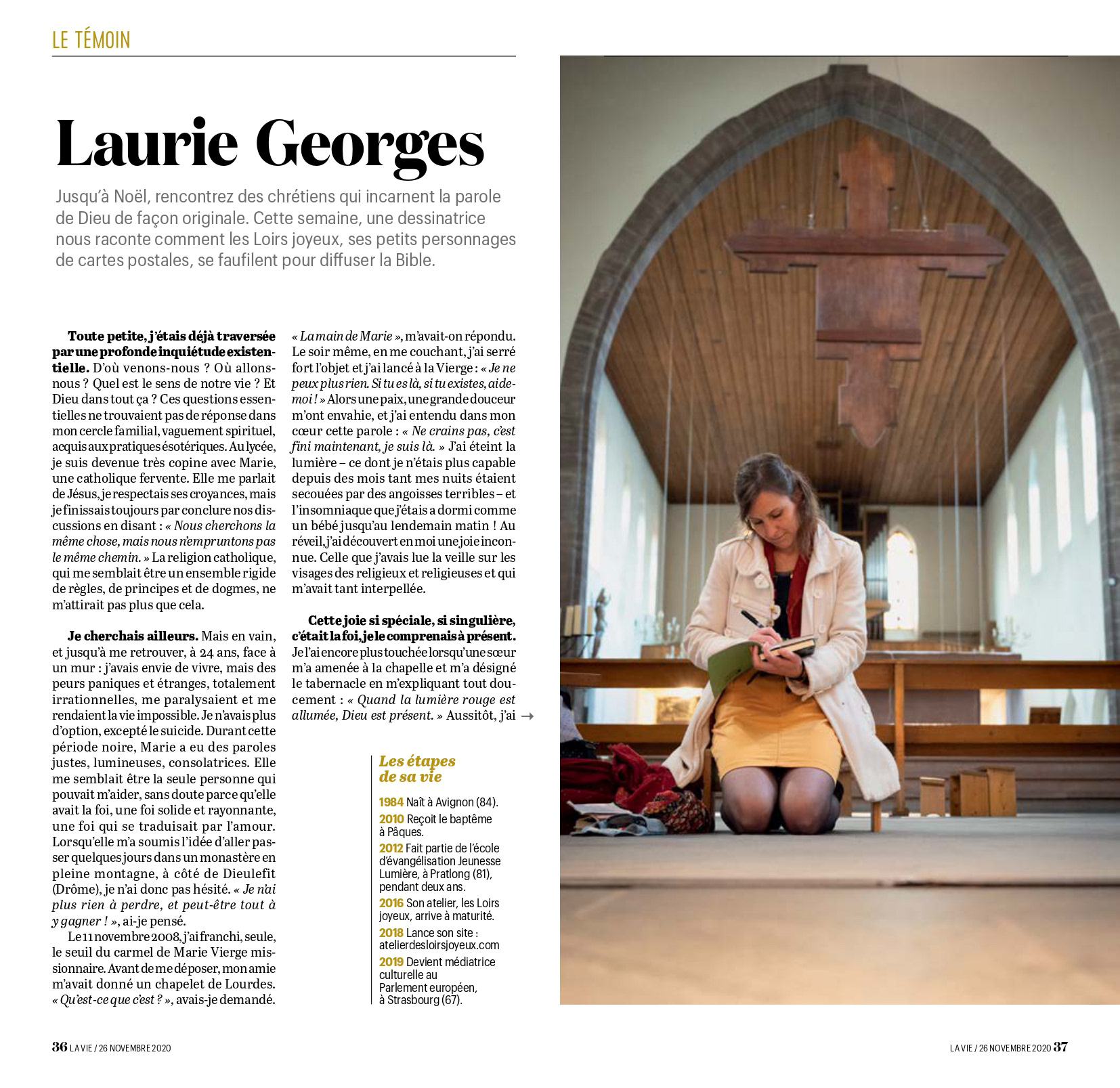 La Vie – Novembre 2020 – [print]