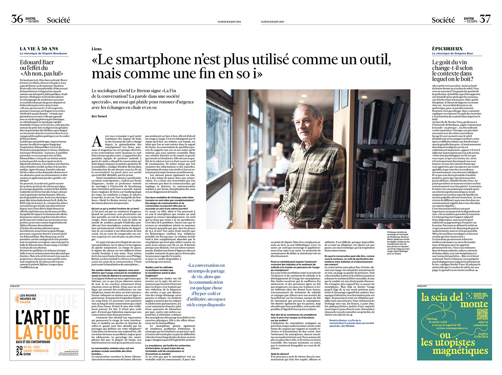 Le Temps – Juin 2024 – [print]