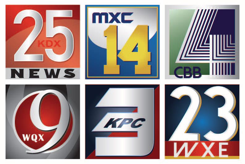 News Mic graphics - for television/props