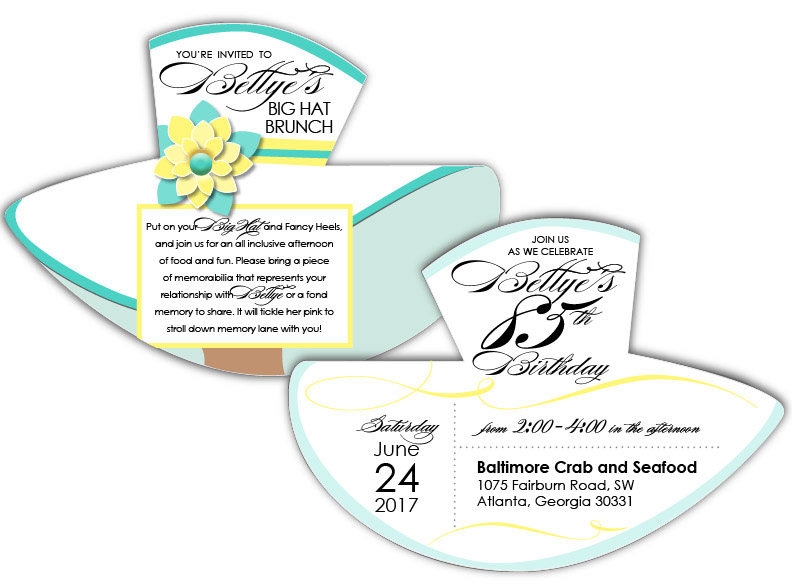 85th Birthday invite