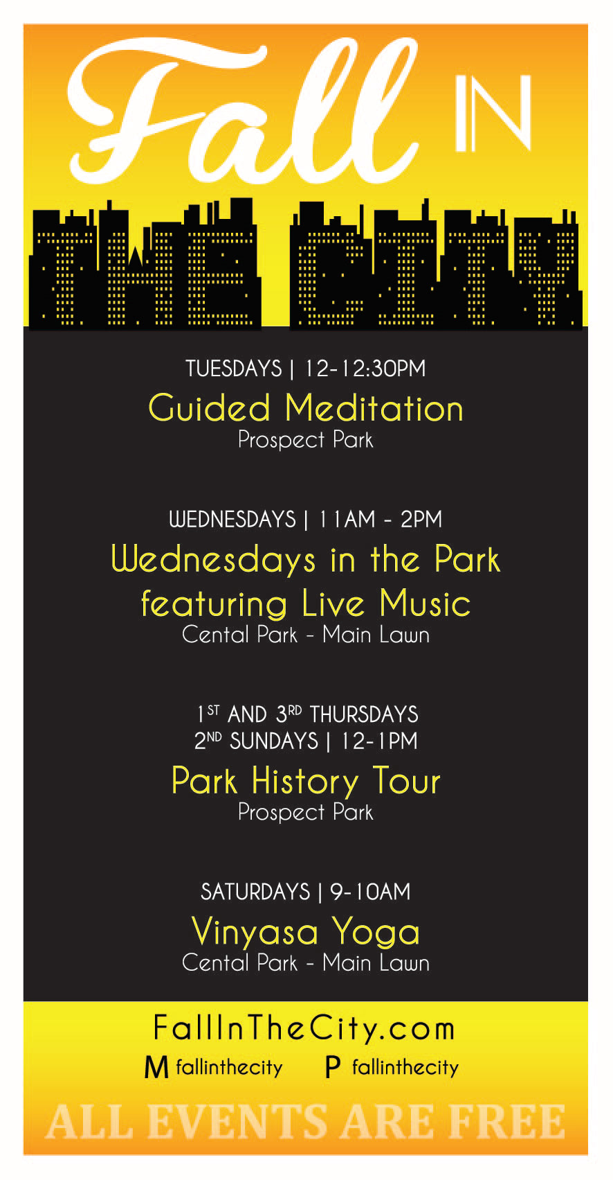 Event Flyer - for film